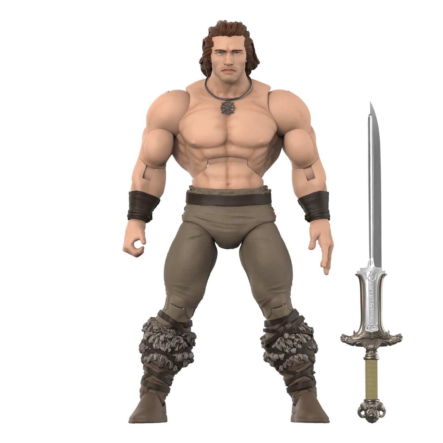 Super7 Conan The Barbarian Deluxe Iconic Pose – 7" Conan Action Figure with Atlantean Sword Accessory