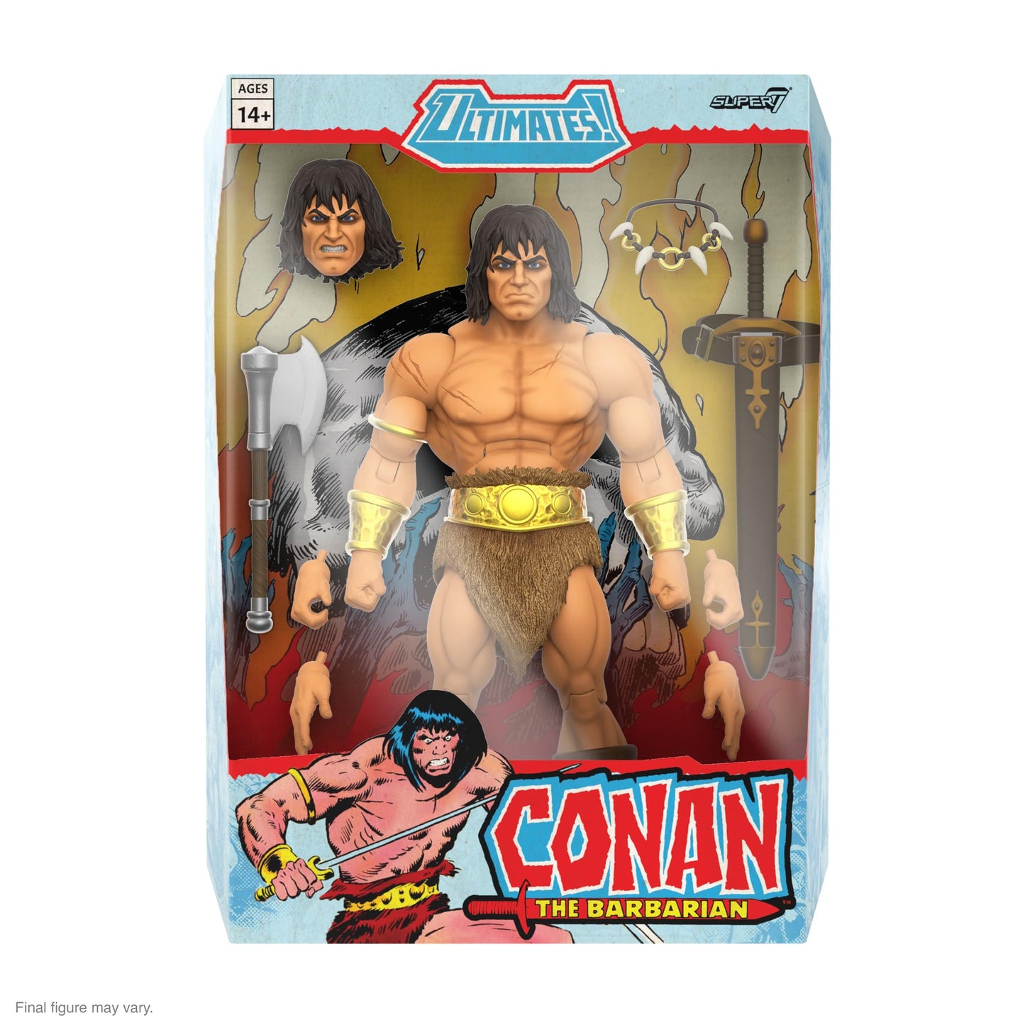 Super7 Conan Comics ULTIMATES! Wave 02 – Conan Action Figure | 7-Inch Premium Collectible