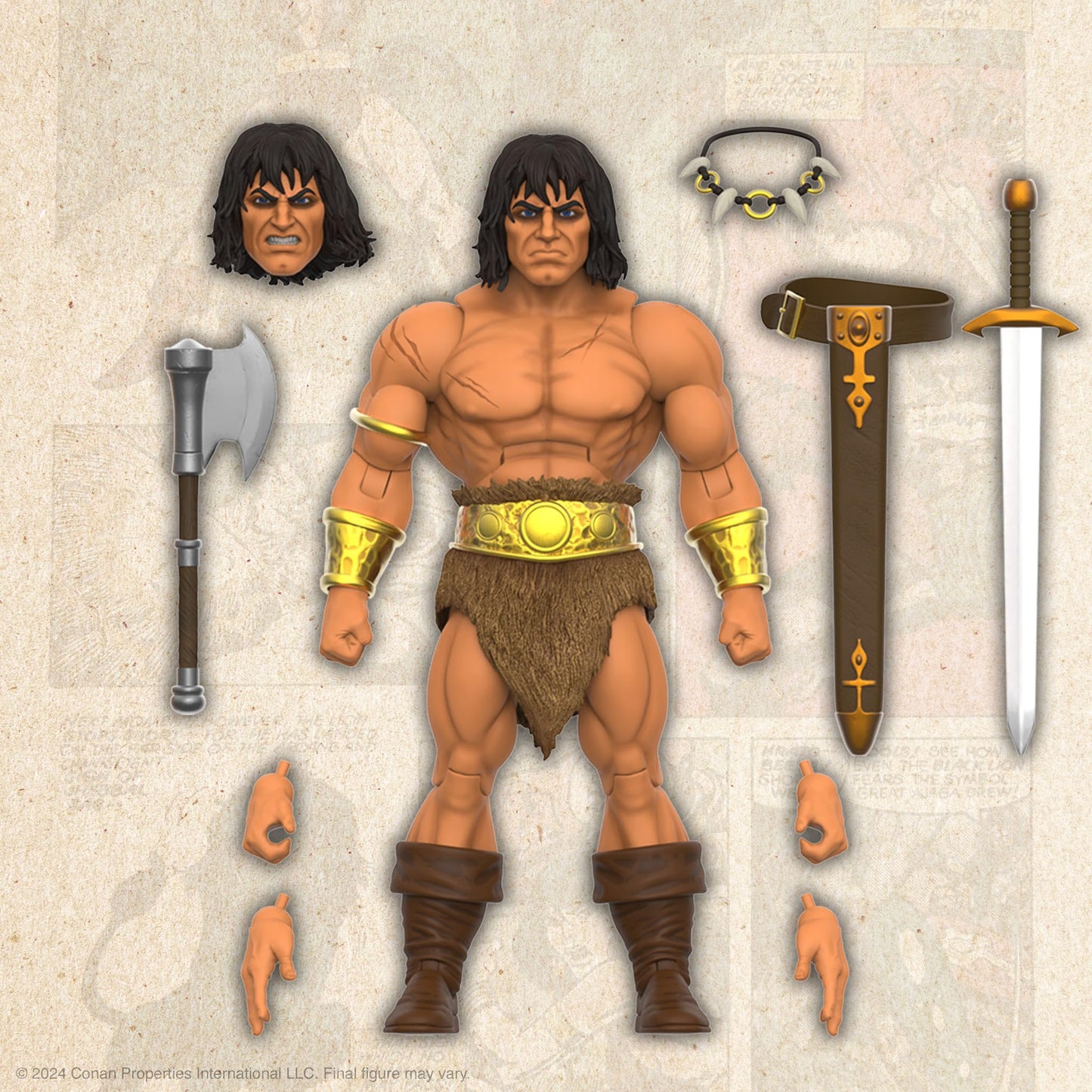 Super7 Conan Comics ULTIMATES! Wave 02 – Conan Action Figure | 7-Inch Premium Collectible