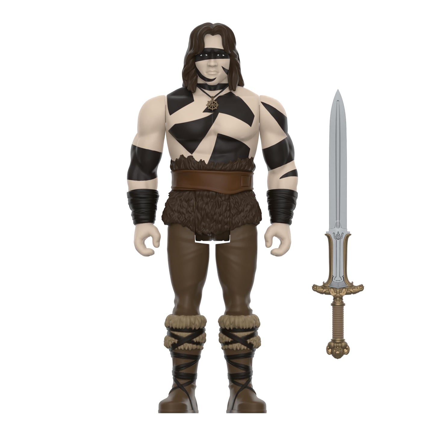 Super7 Conan the Barbarian War Paint 3.75-Inch Action Figure with Atlantean Sword
