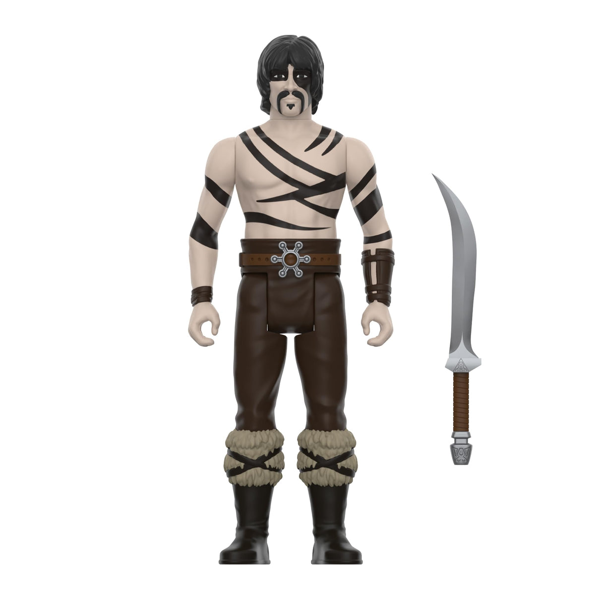 Super7 Conan War Paint Subotai – 3.75-inch Action Figure with Sword Accessory