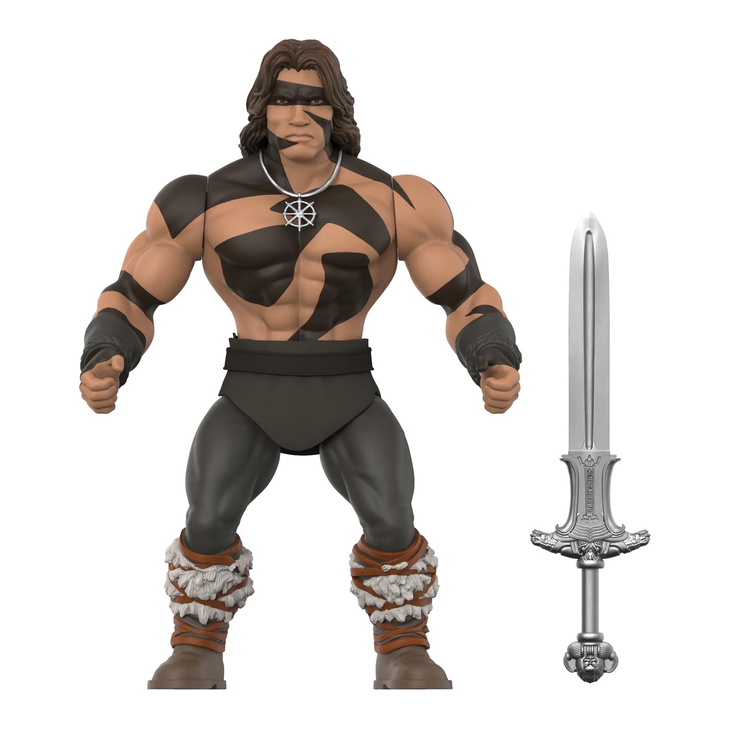 Super7 Conan The Barbarian Vintage Figure Wave 02 – War Paint Conan Action Figure