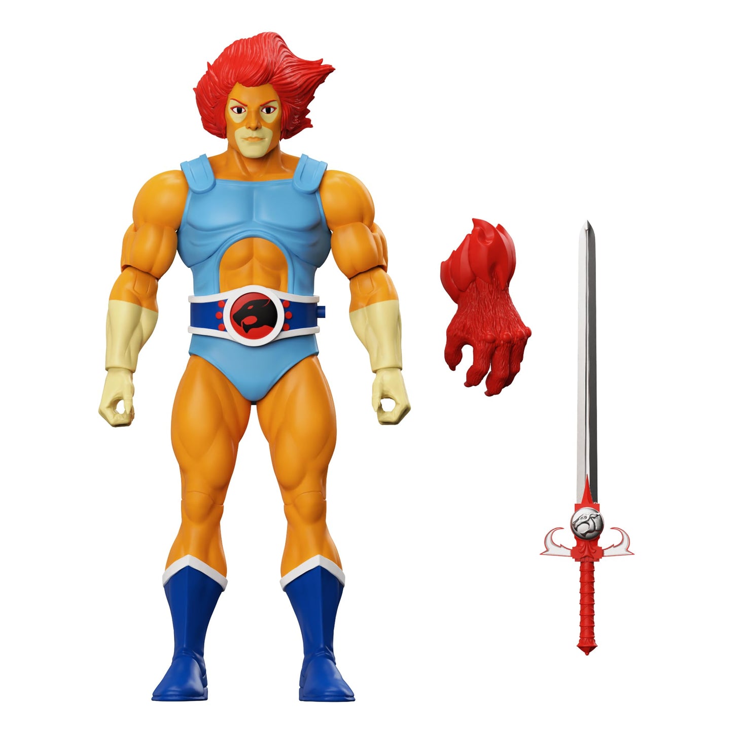 Super7 Deluxe Lion-O – 7-inch Thundercats Action Figure with Sword of Omens & Claw Shield