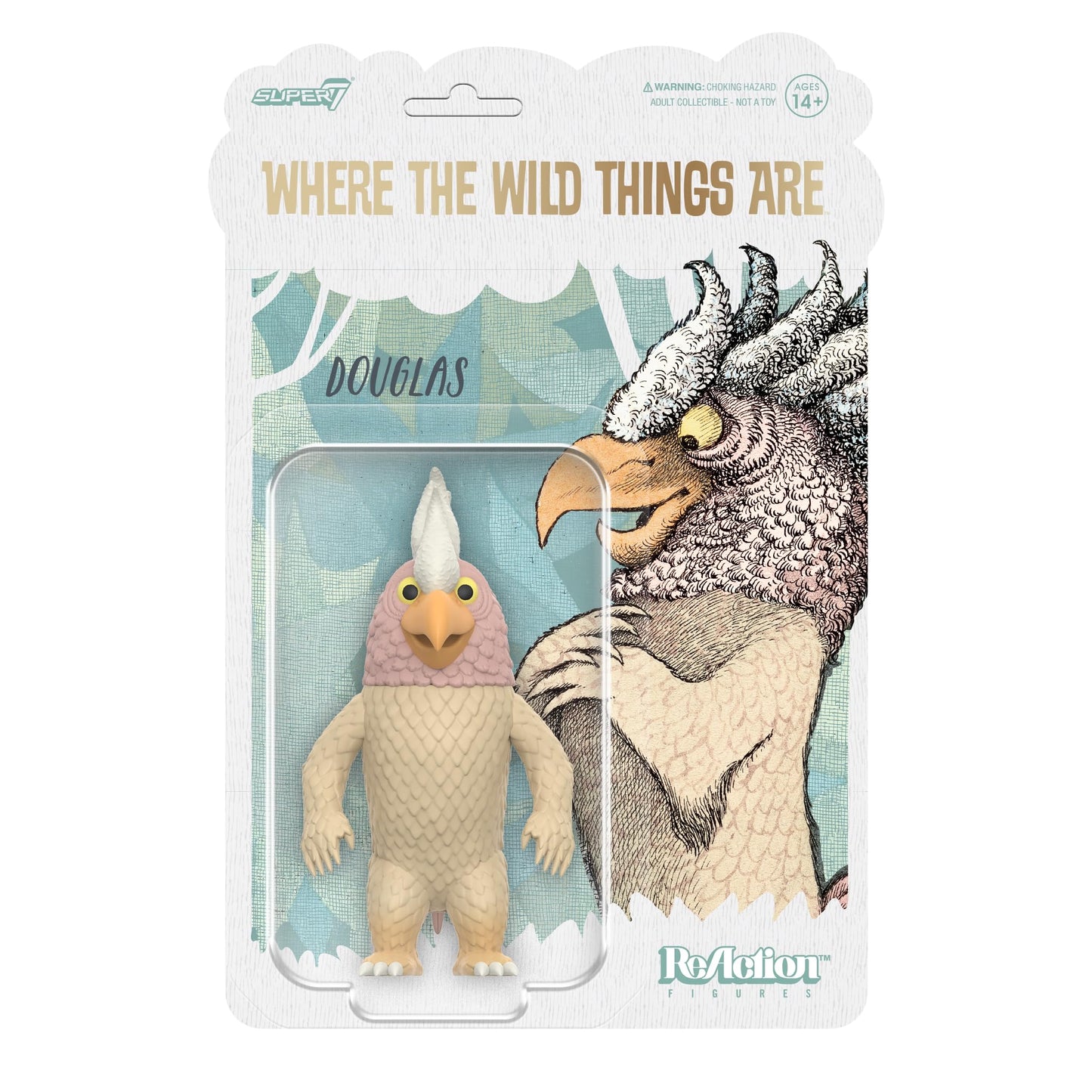 Super7 Where The Wild Things Are Douglas ReAction Figure – 3.75-Inch Collectible