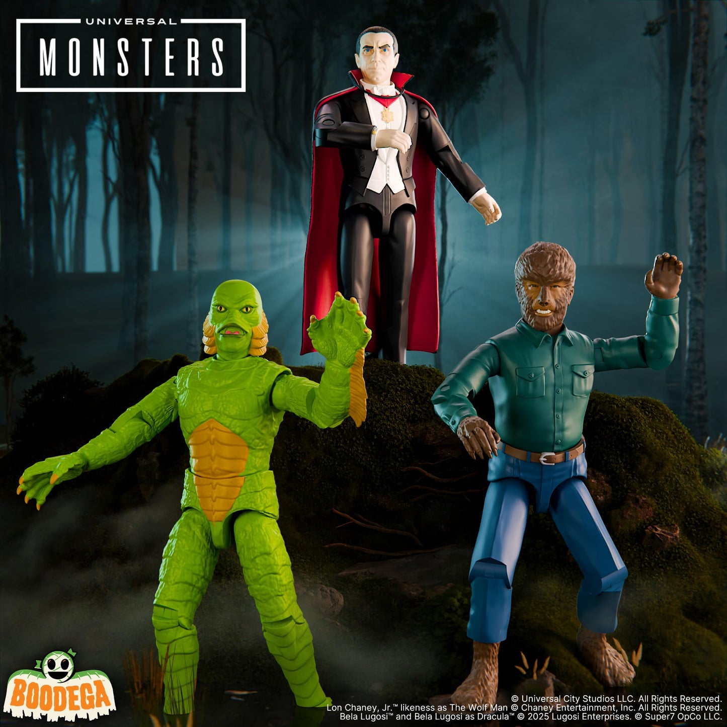 Super7 Reaction+ Dracula 3.75" Universal Monsters Action Figure with Candelabra