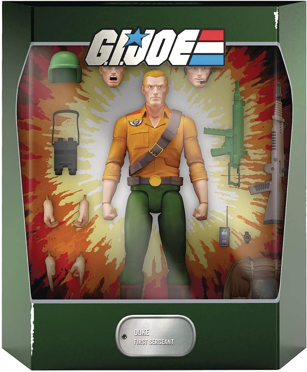 Super7 ULTIMATES! Duke – 7 inch G.I. Joe Action Figure with Accessories