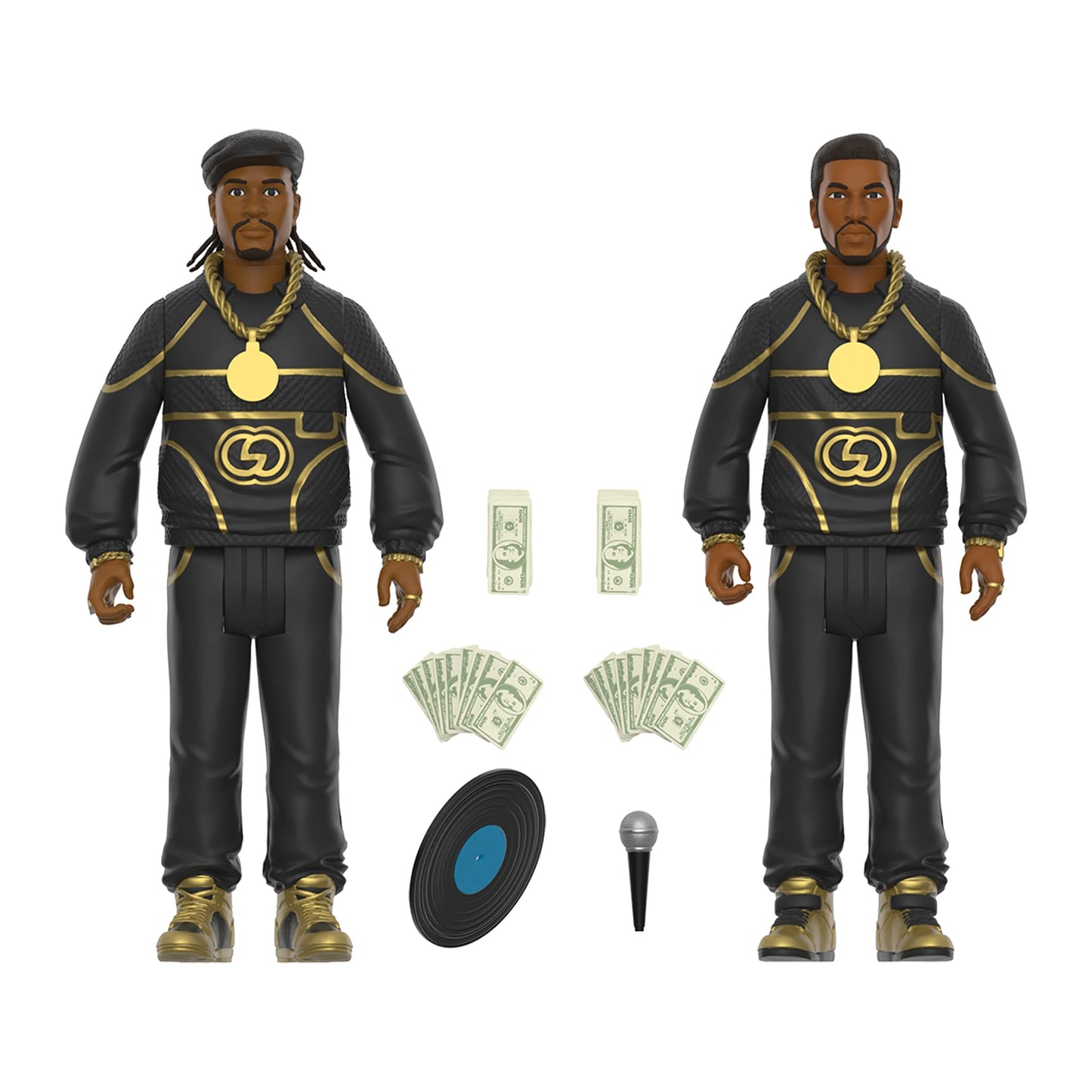 Super7 Eric B. & Rakim Follow The Leader 2-Pack – 3.75-Inch ReAction Figures with Accessories