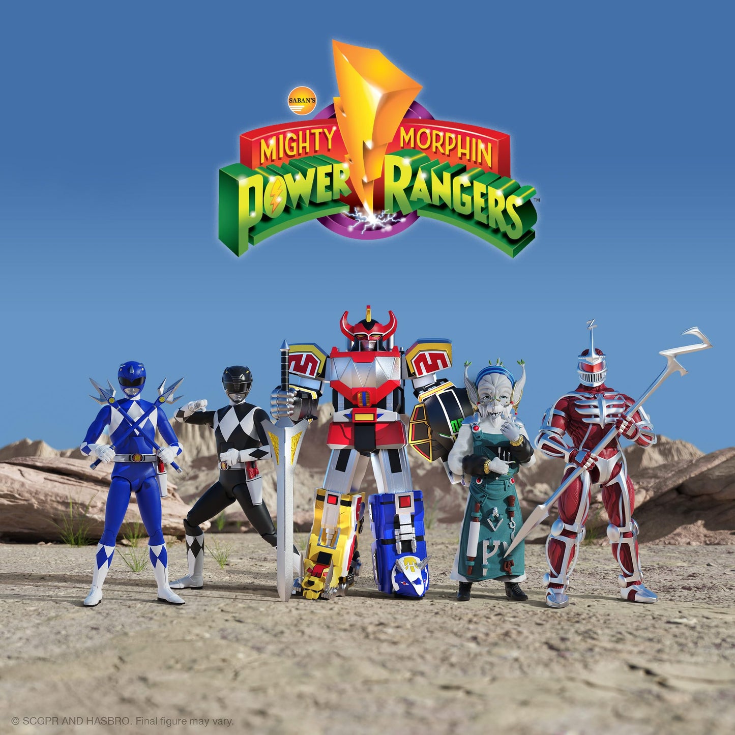 Super7 ULTIMATES! Finster - 7-Inch Power Rangers Action Figure with Accessories | Classic TV Show Collectible