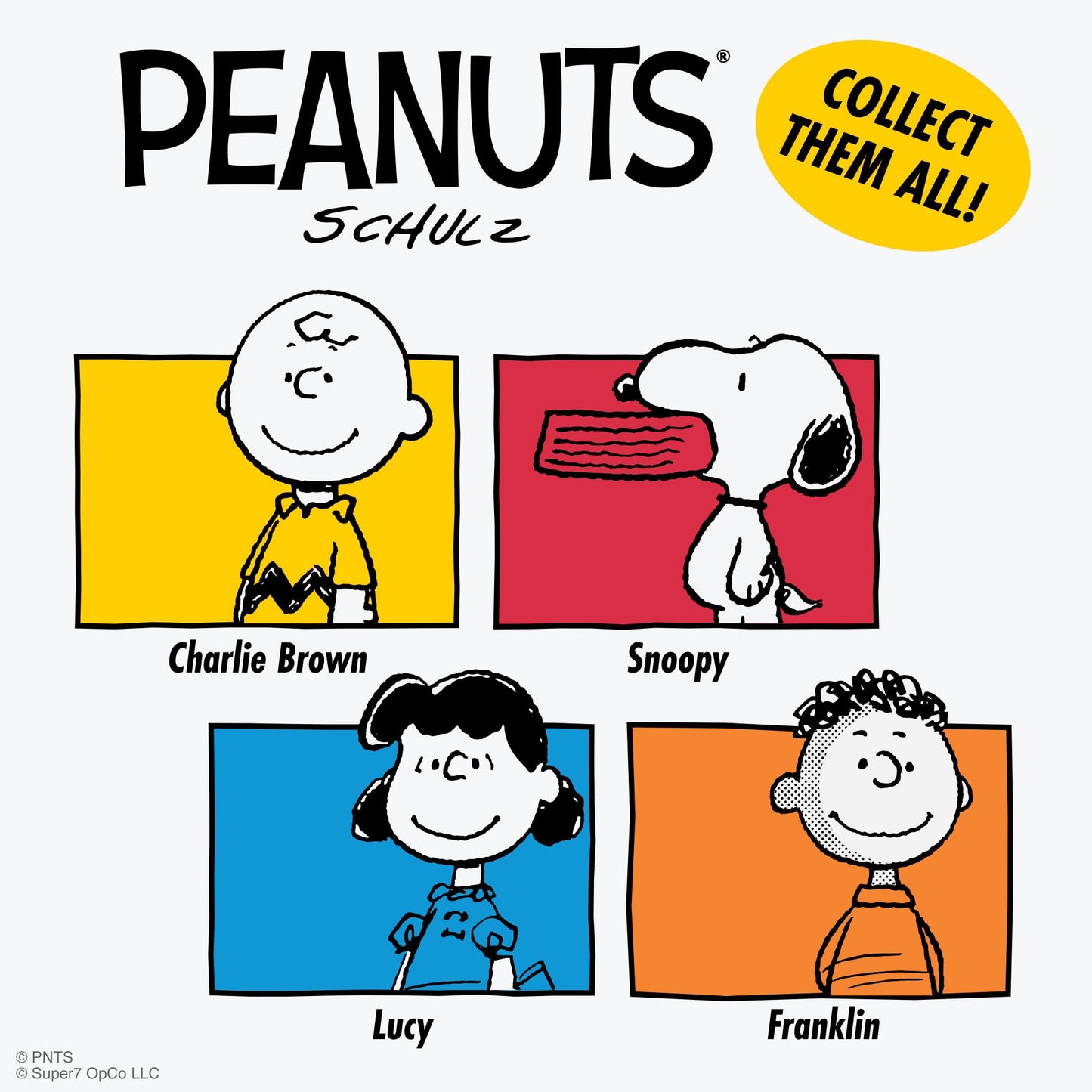 Super7 Peanuts Franklin ReAction Figure – 3.75-Inch Collectible Toy