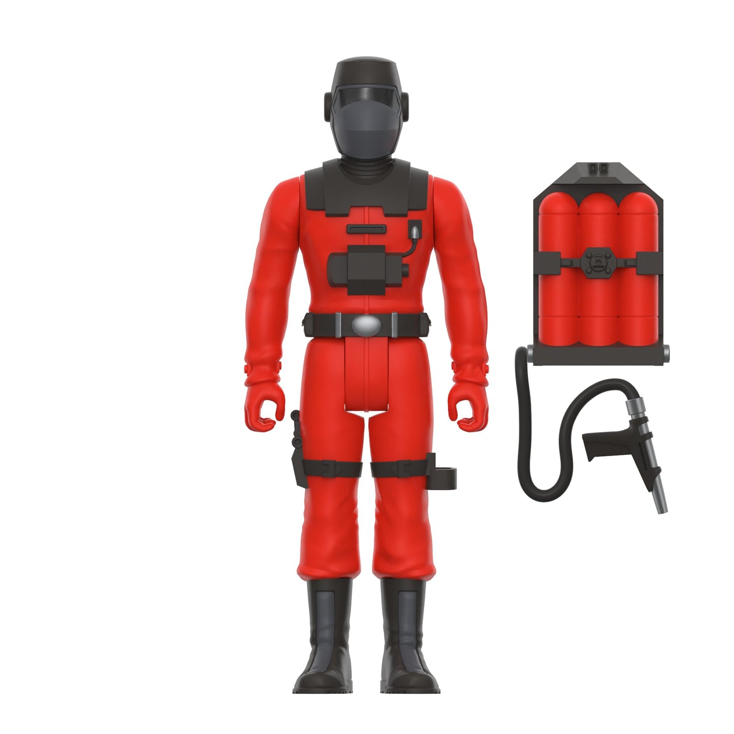 Super7 G.I. Joe Barbecue 3.75-Inch ReAction Figure with Fire Extinguisher Accessory
