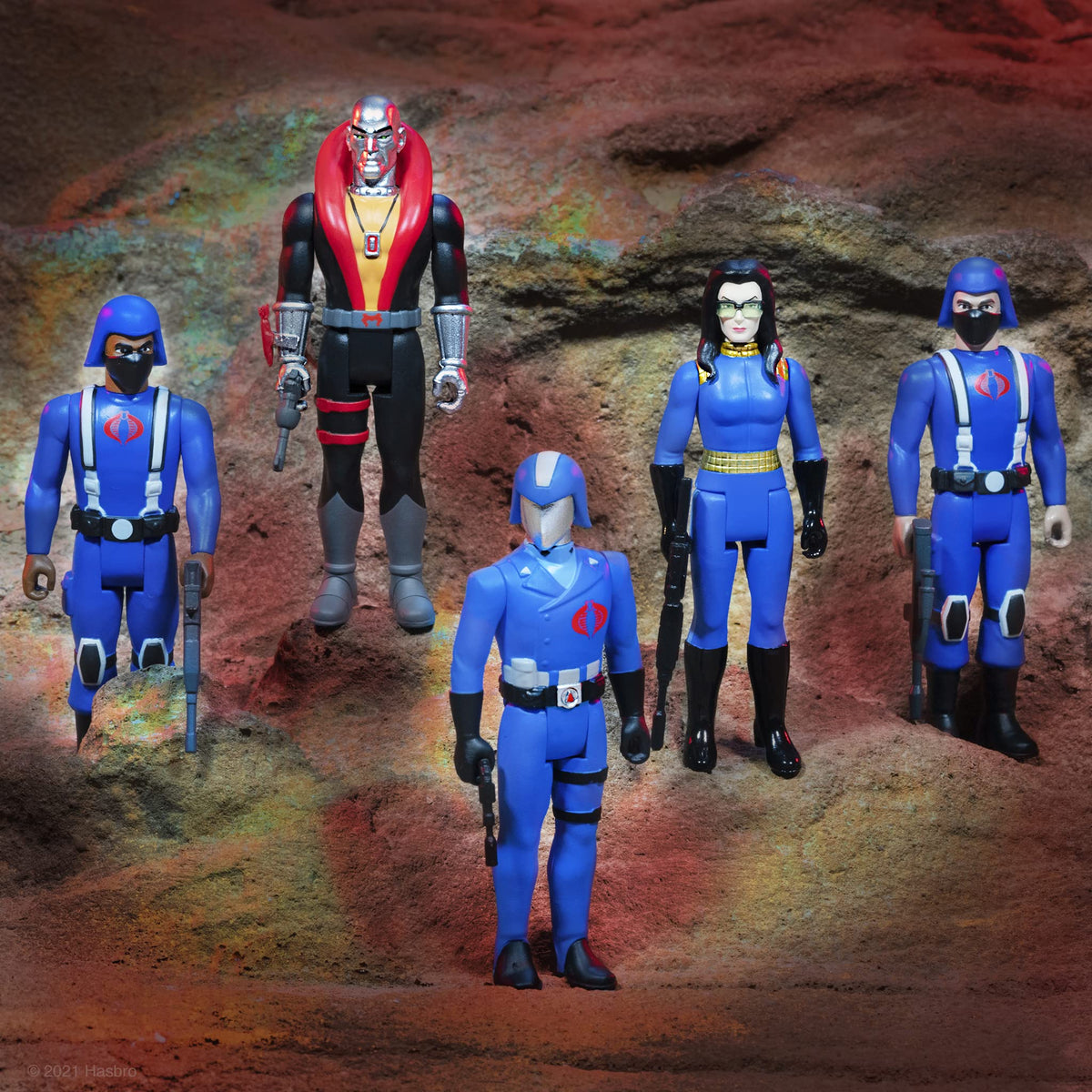 Super7 G.I. Joe Baroness - 3.75-inch ReAction Figure with Laser Rifle | Retro Collectible