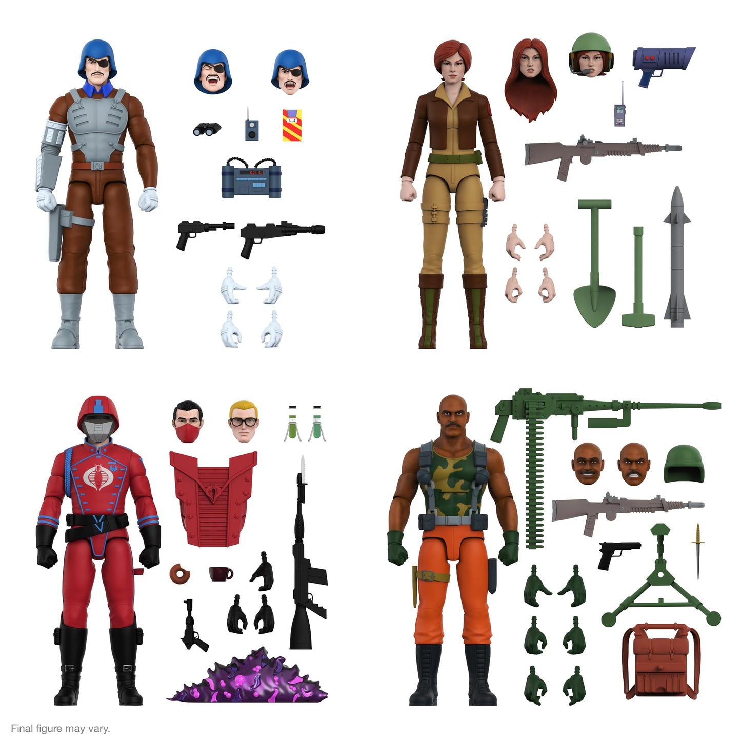 Super7 Ultimates Cover Girl - 7-inch G.I. Joe Action Figure with Accessories - Premium Collectible