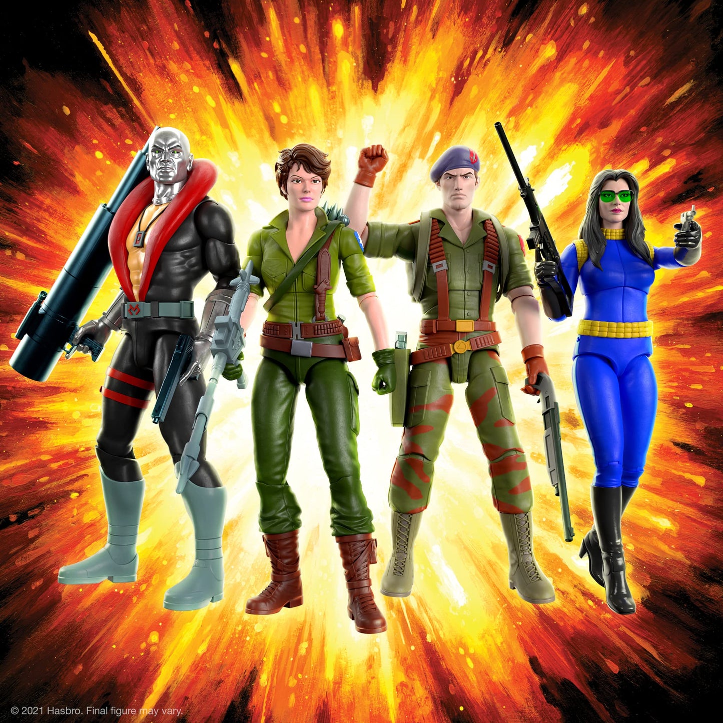 Super7 ULTIMATES! Lady Jaye 7" G.I. Joe Action Figure - Collectible Toy
