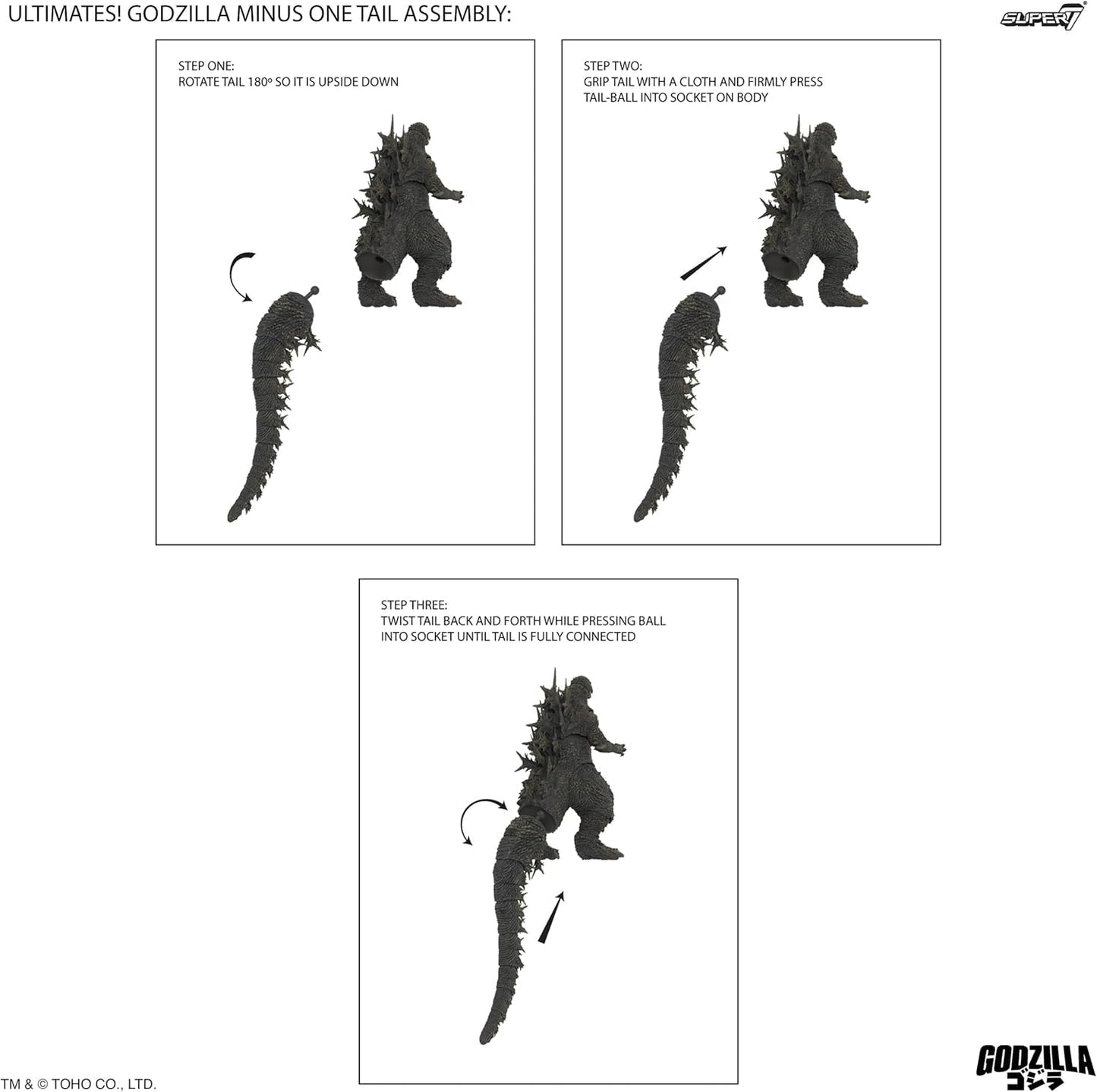 Super7 ULTIMATES! Toho Godzilla Minus One Figure – 8-Inch Kaiju Collectible