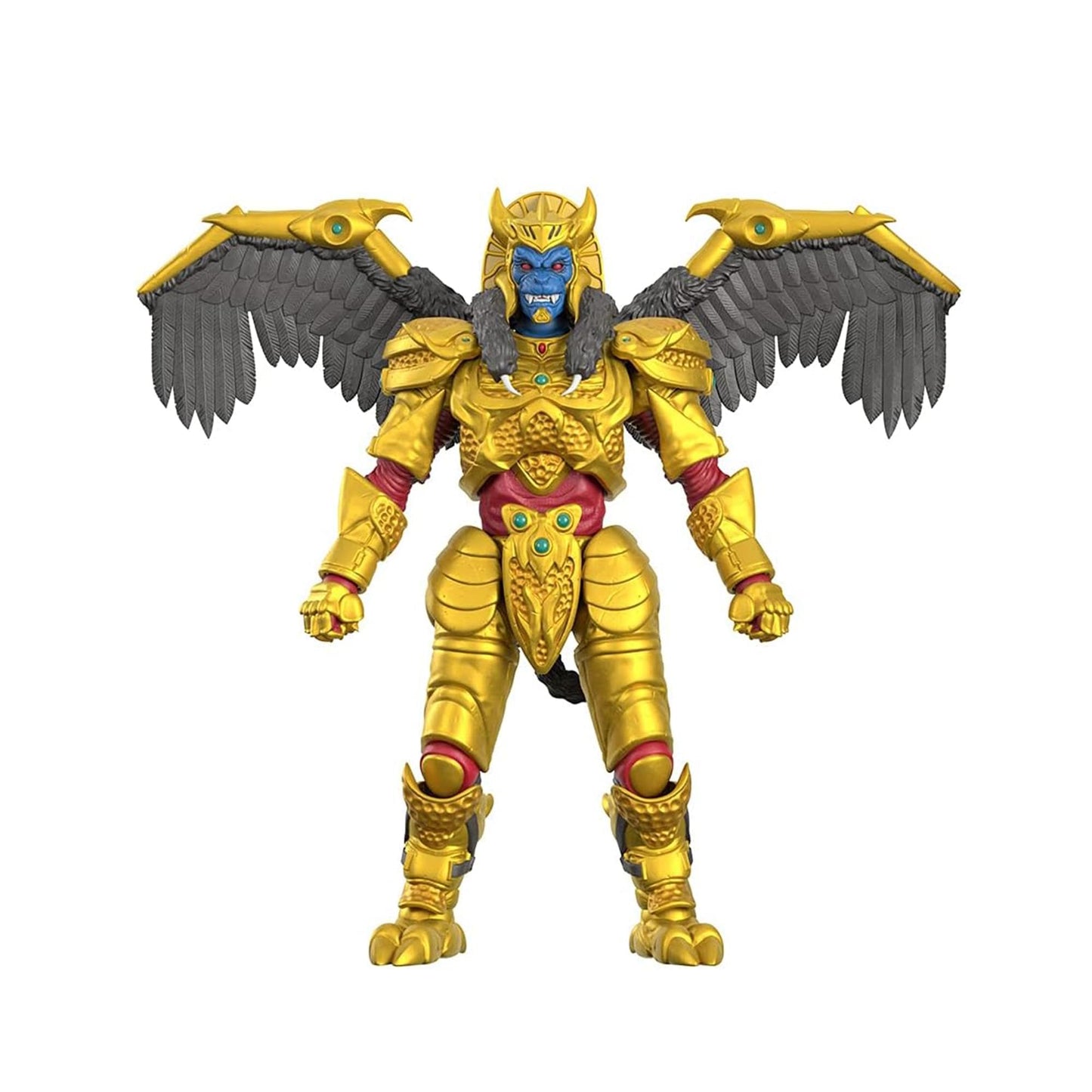 Super7 ULTIMATES! Goldar – 8-Inch Mighty Morphin Power Rangers Action Figure with Accessories