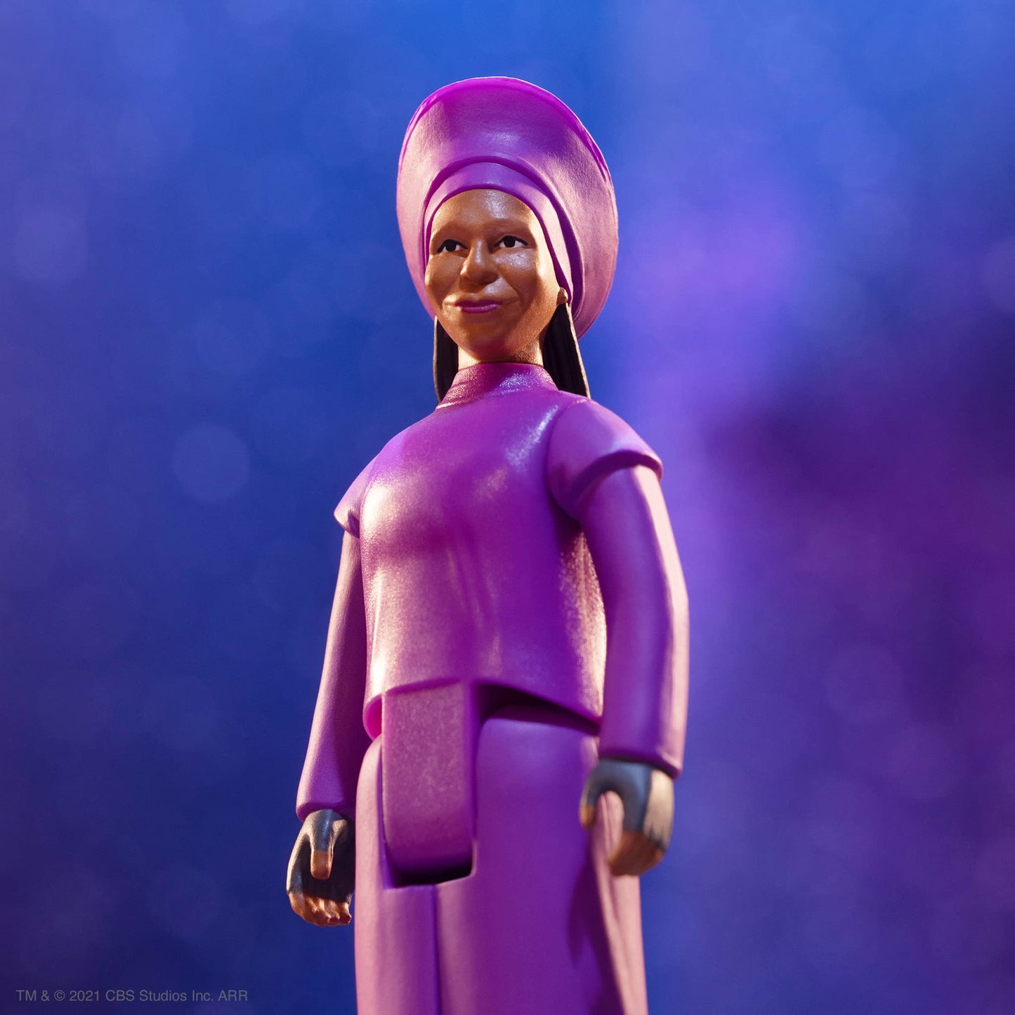 Super7 Star Trek TNG Guinan 3.75-Inch ReAction Figure - Retro Collectible