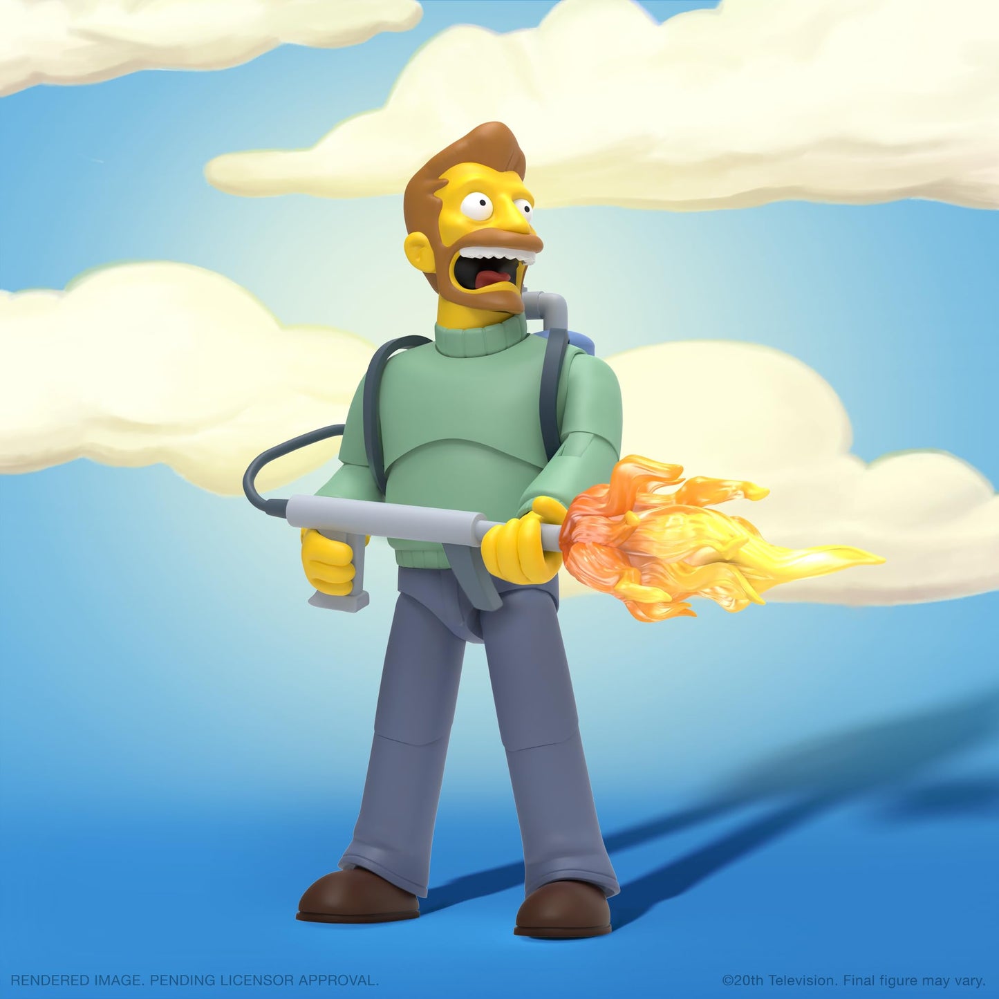 Super7 Ultimates Hank Scorpio – 7" The Simpsons Action Figure with Accessories