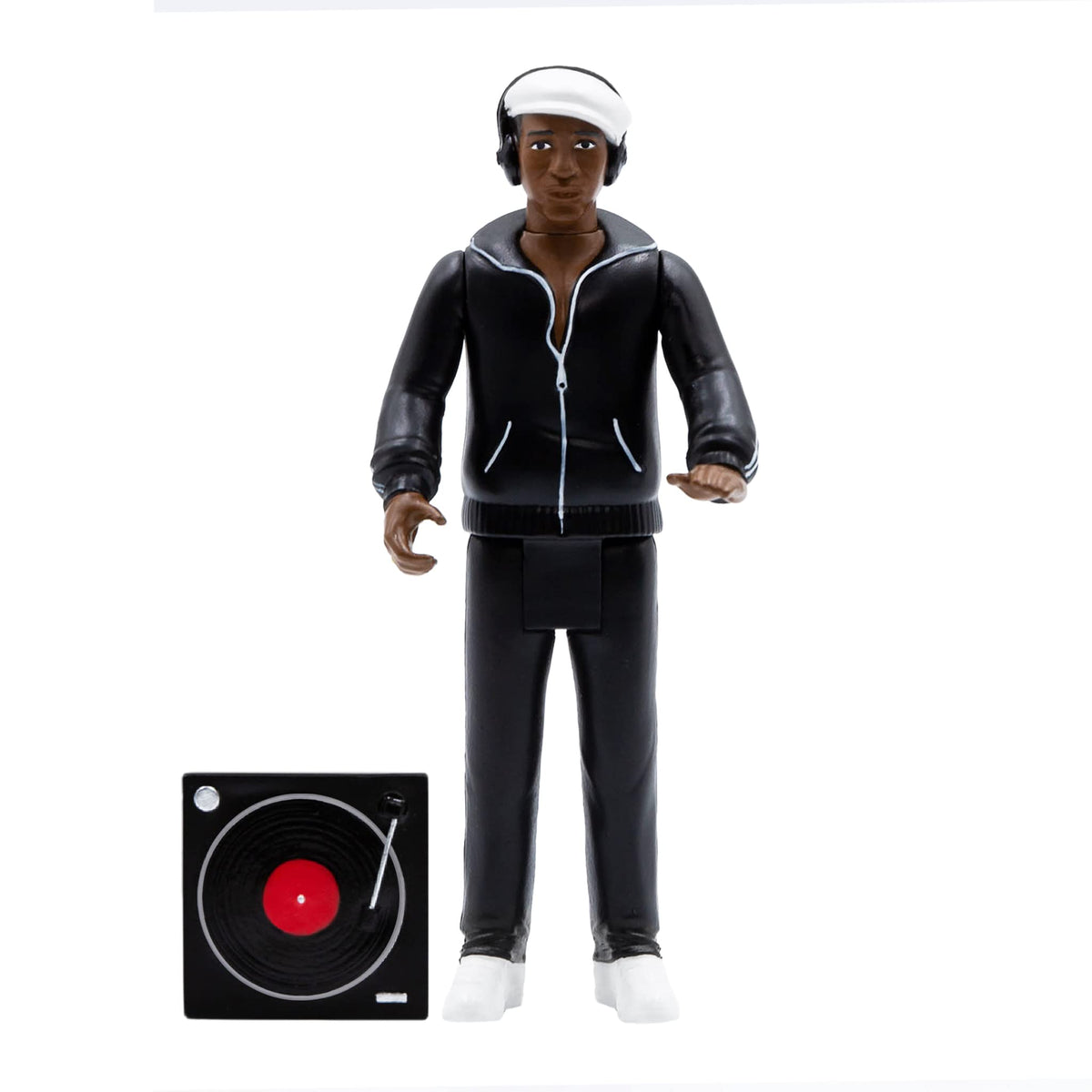 Super7 Grandmaster Flash 3.75-inch Action Figure with Turntable Accessory | Hip Hop Collectibles