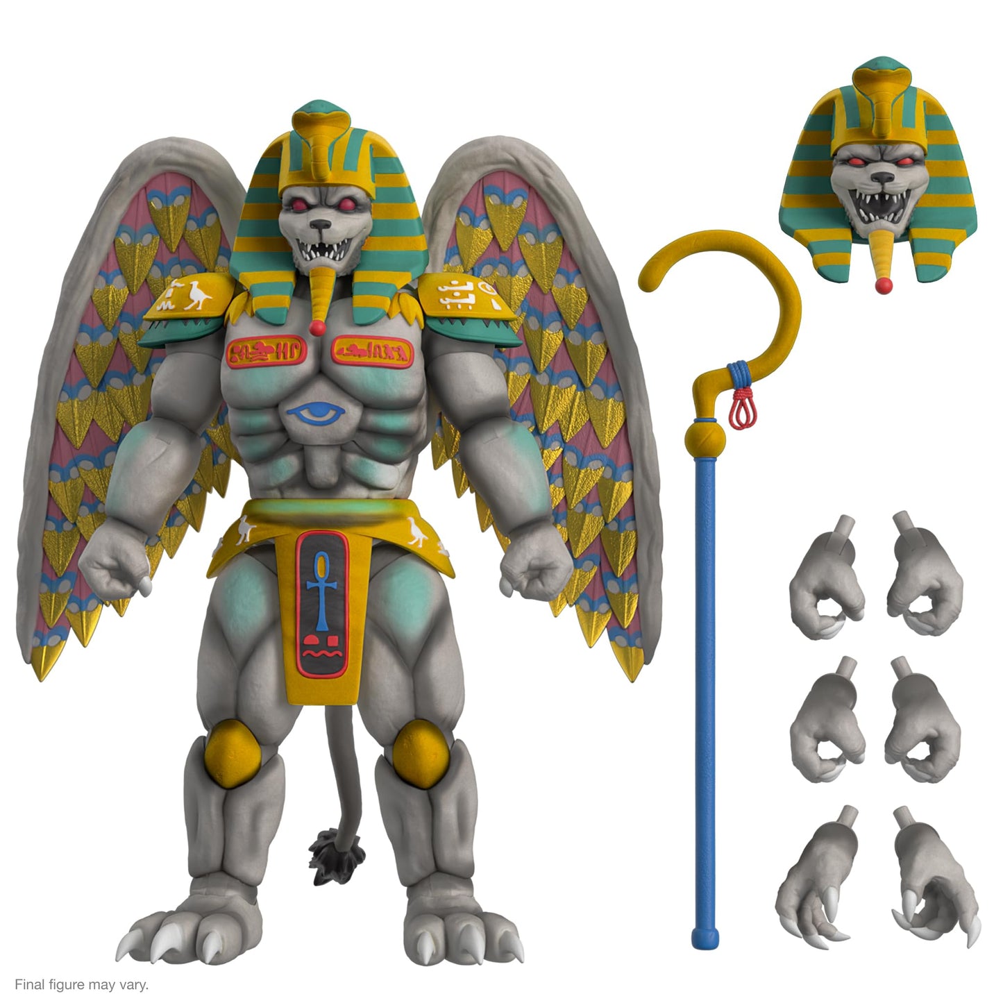 Super7 ULTIMATES! King Sphinx - 8-inch Power Rangers Action Figure | Collectible