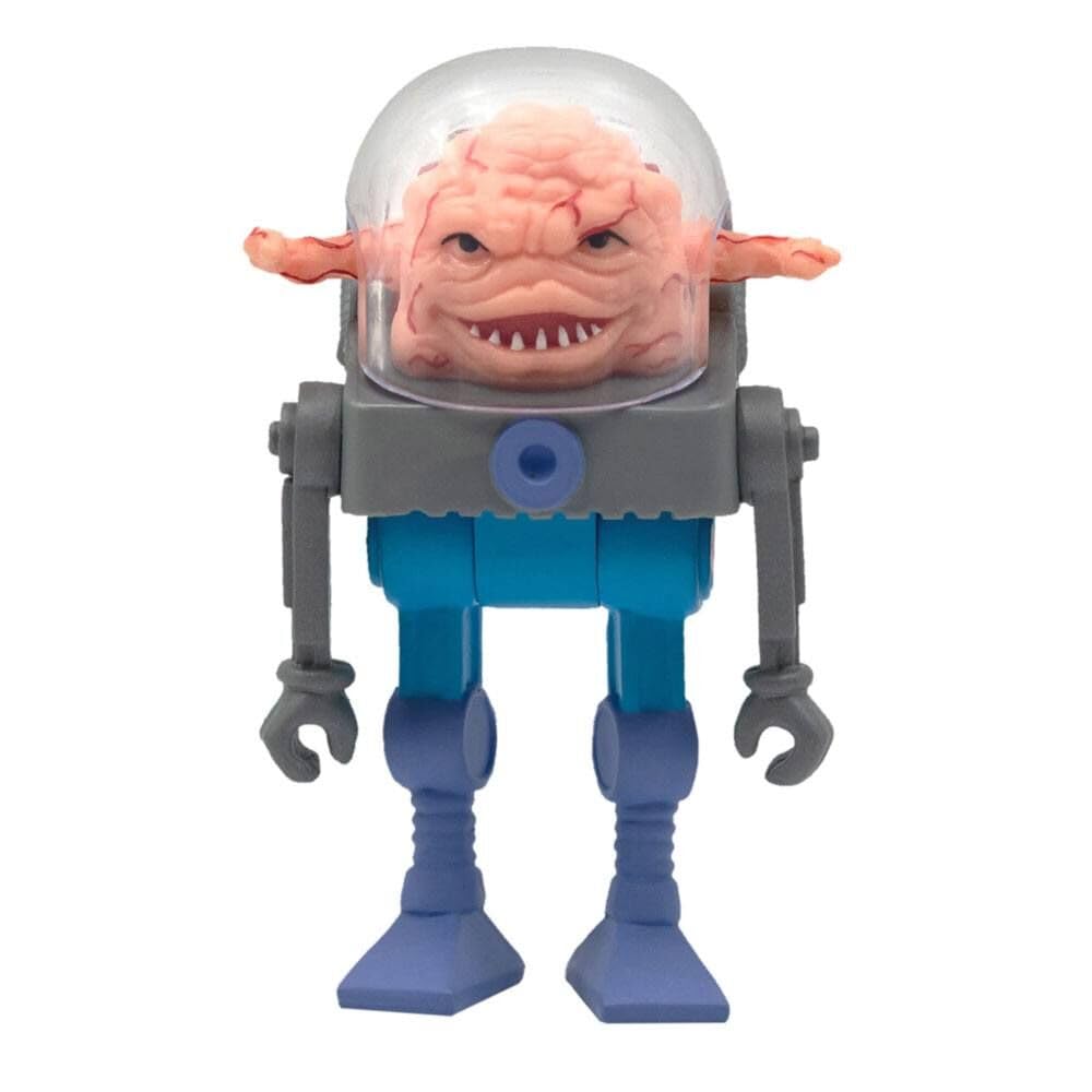 Super7 Krang 3.75-In ReAction Figure with Mech Walker | TMNT Cardback Art