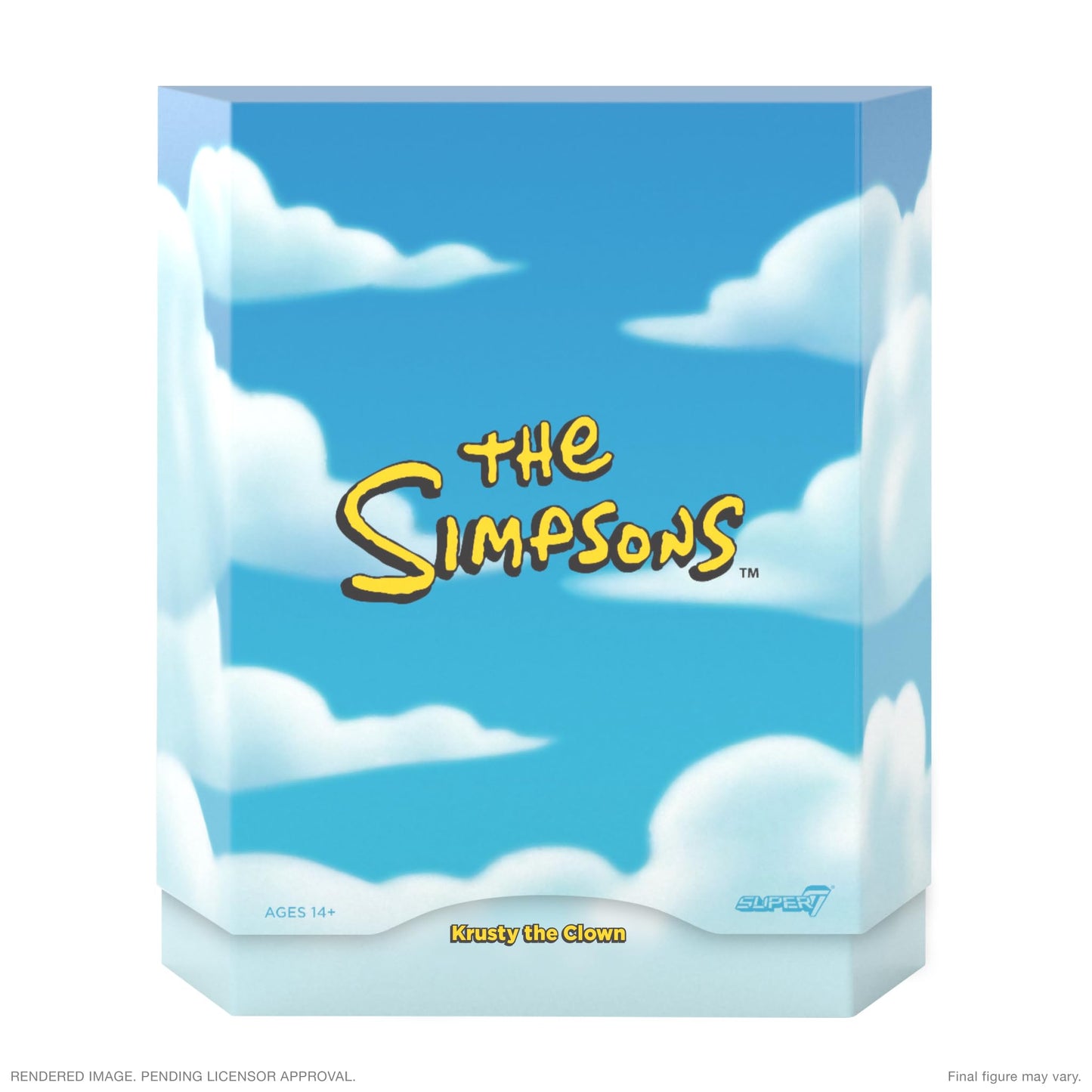 Super7 Ultimates The Simpsons Krusty The Clown – 7-inch Action Figure with Accessories
