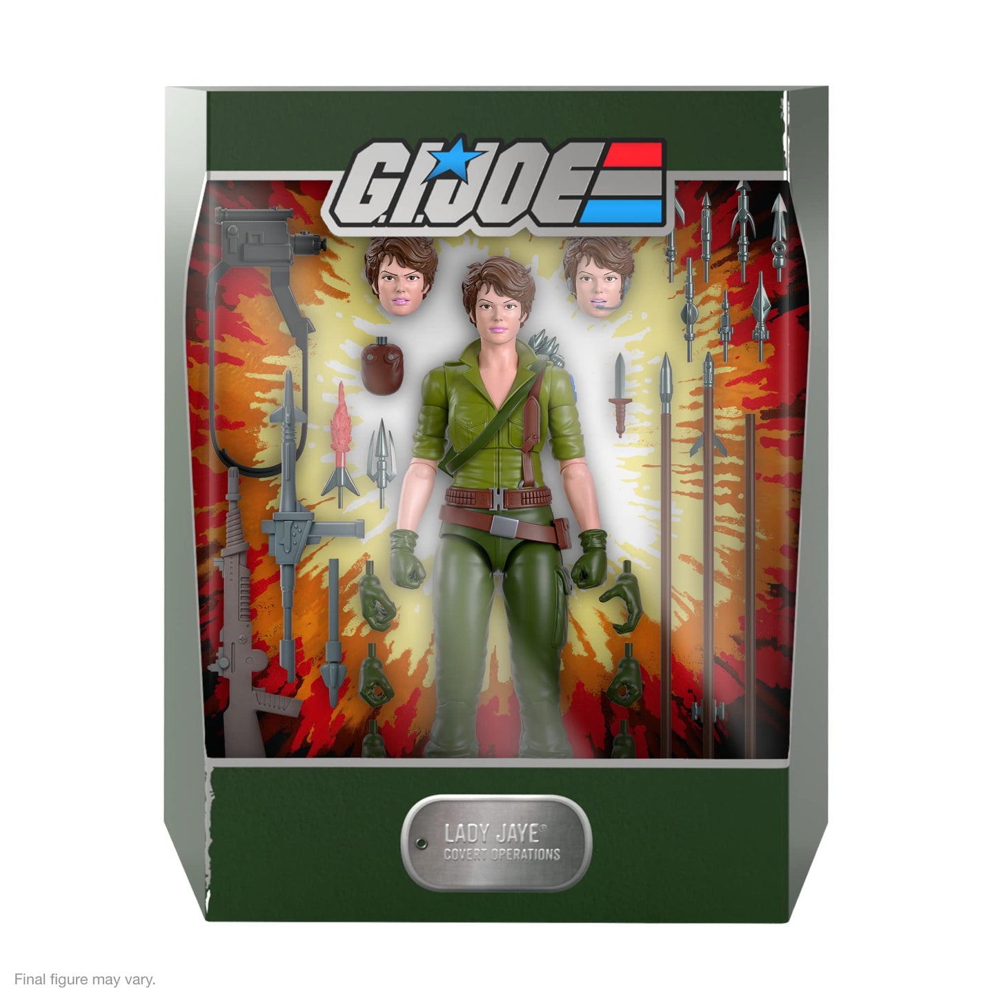 Super7 ULTIMATES! Lady Jaye 7" G.I. Joe Action Figure - Collectible Toy