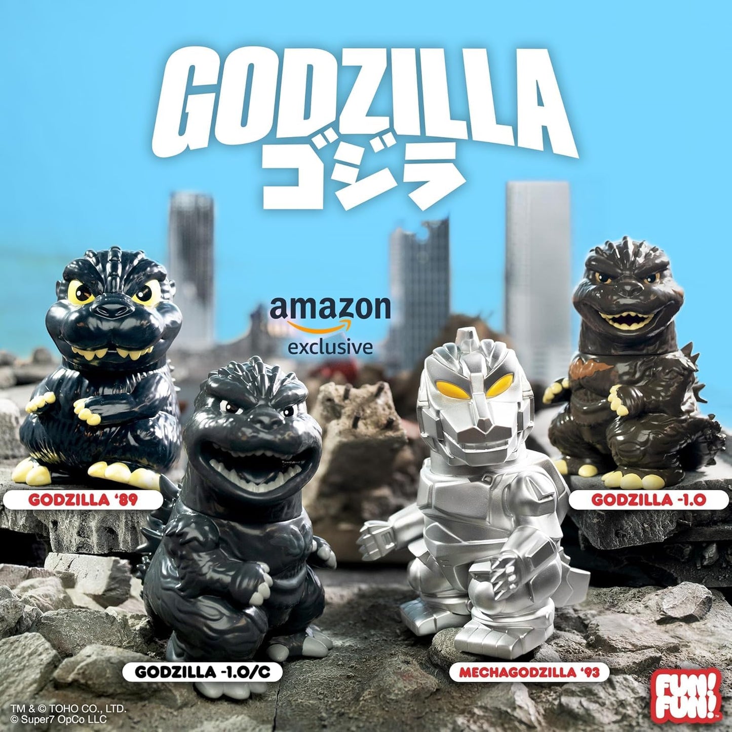 Super7 Fun! Fun! MechaGodzilla '93 Vinyl Figure – 5" Toho Godzilla Kaiju Collectible