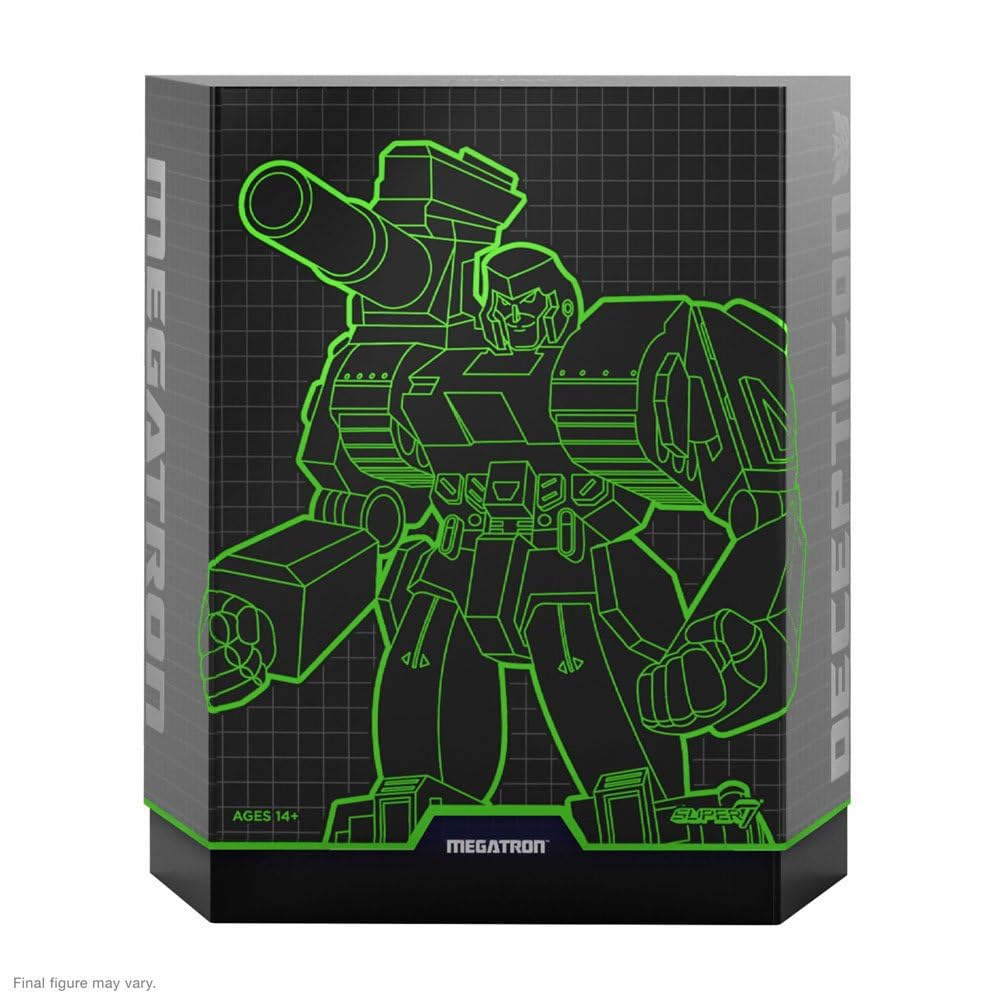 Super7 ULTIMATES! Megatron G2 Comic – 7-Inch Transformers Action Figure with Accessories