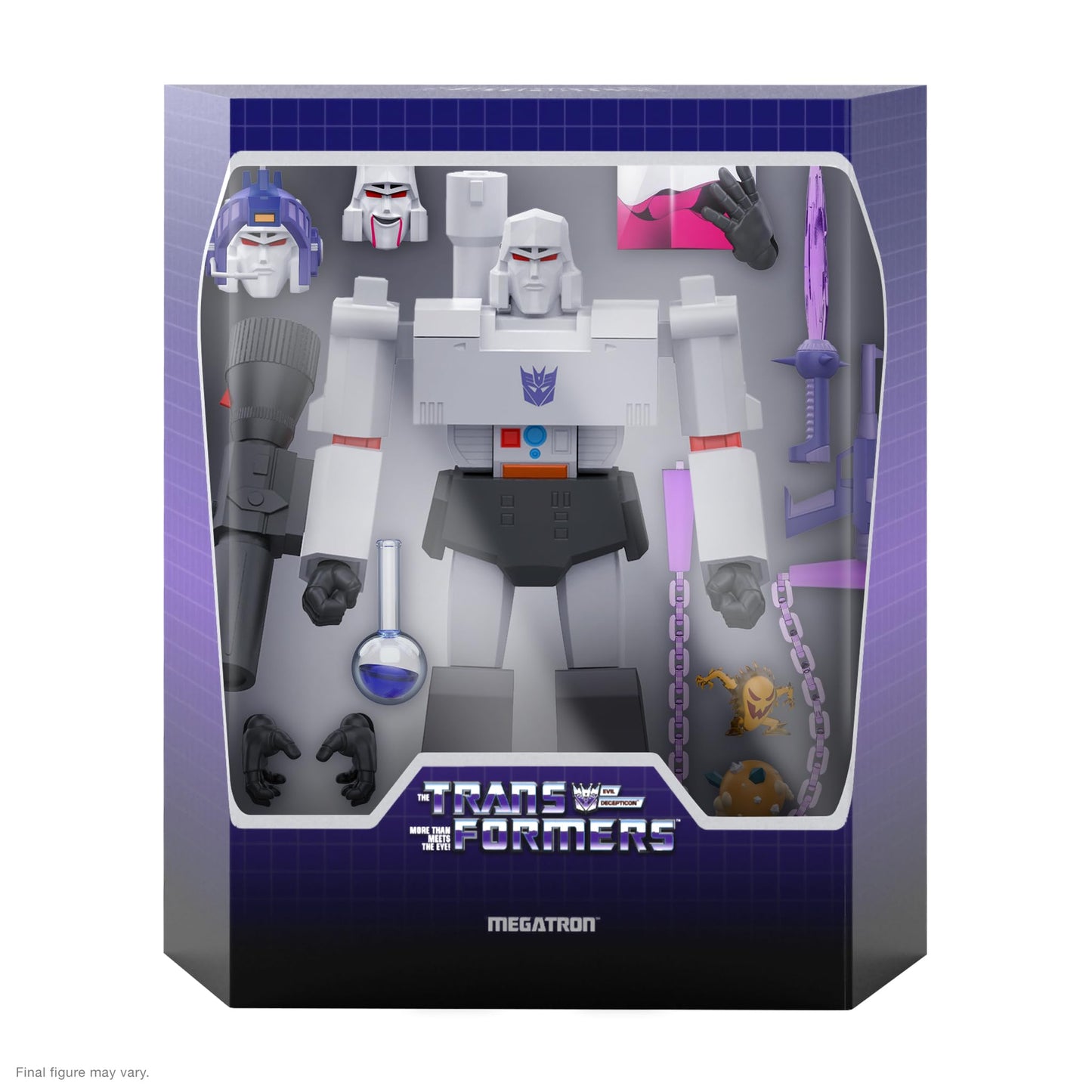 Super7 Transformers ULTIMATES! Wave 02 Megatron (G1 Cartoon) – 8-Inch Action Figure