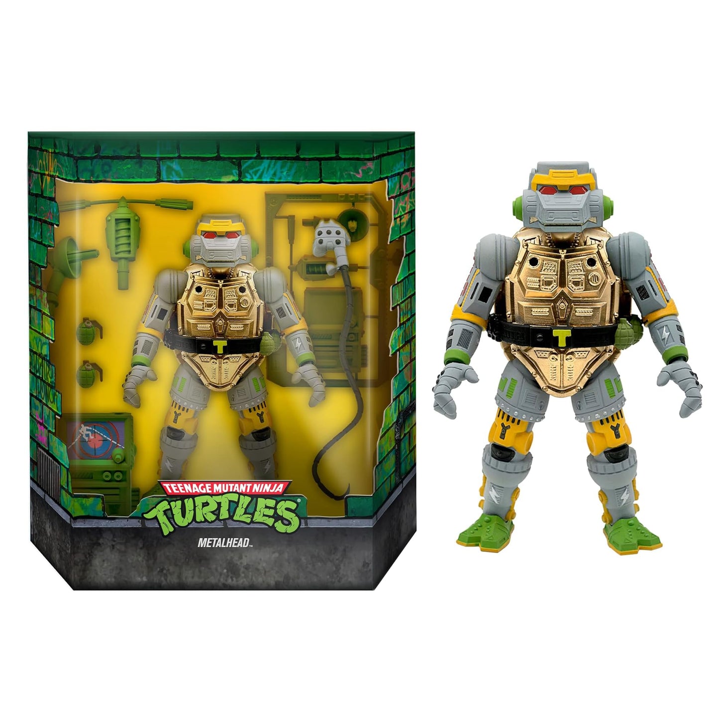 Super7 ULTIMATES! Metalhead TMNT 7-Inch Action Figure with Accessories