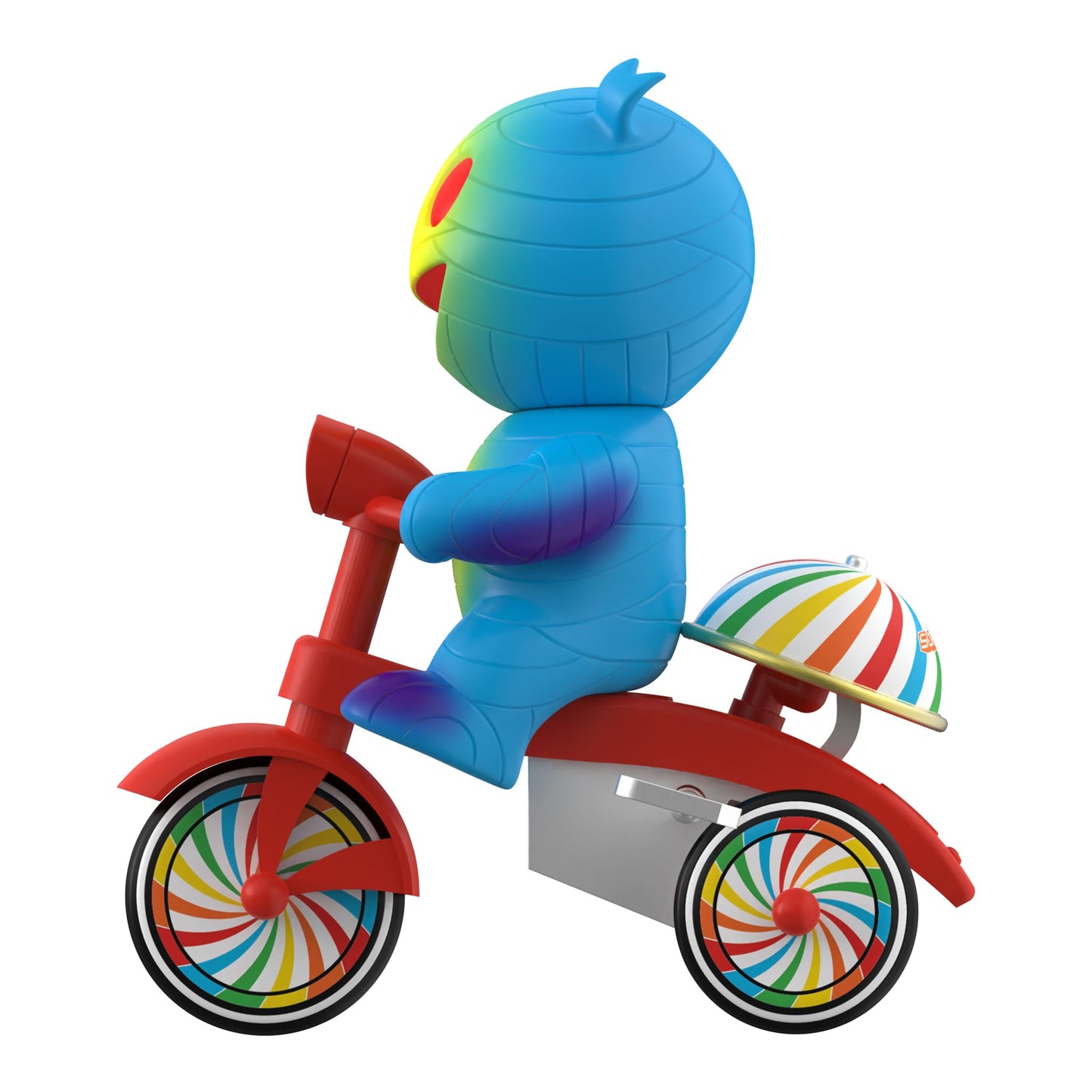 Super7 Mummy Boy with Wind-Up Red Trike – 5-inch Super Cycles Figure