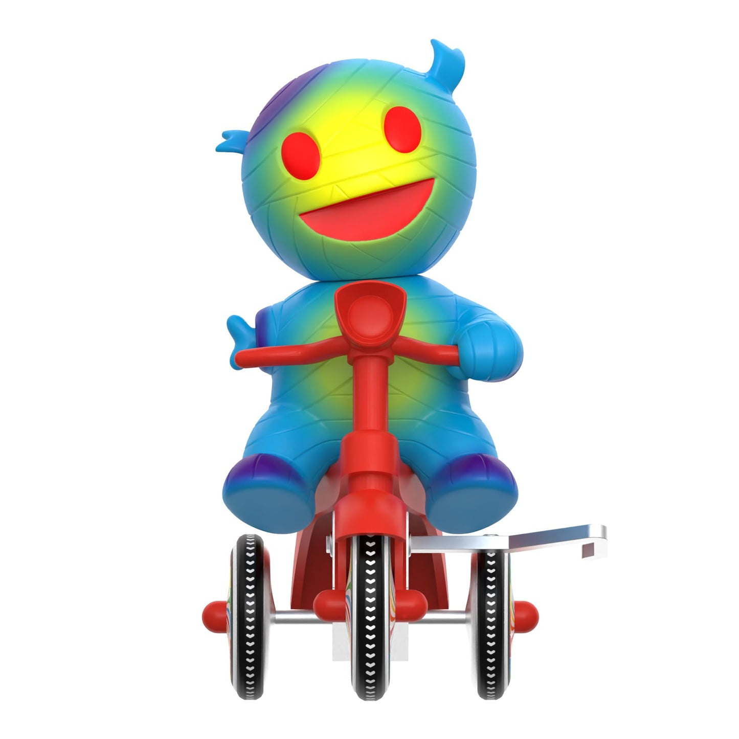 Super7 Mummy Boy with Wind-Up Red Trike – 5-inch Super Cycles Figure