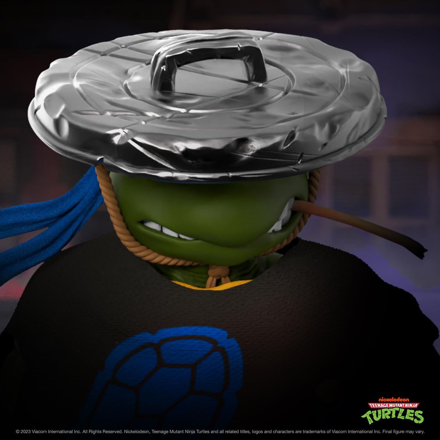 Super7 ULTIMATES! Ninja Nomad Leonardo – 7-Inch TMNT Action Figure with Accessories