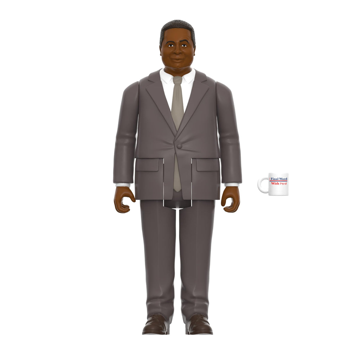 Super7 Perd Hapley 3.75-Inch Parks and Recreation Action Figure with Final Word Mug