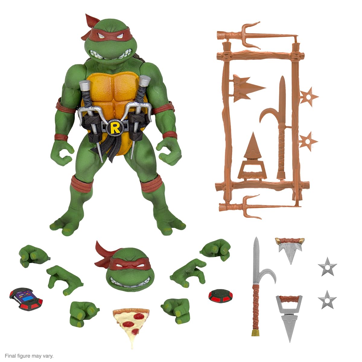 Super7 ULTIMATES! Raphael TMNT 7-Inch Action Figure with Accessories