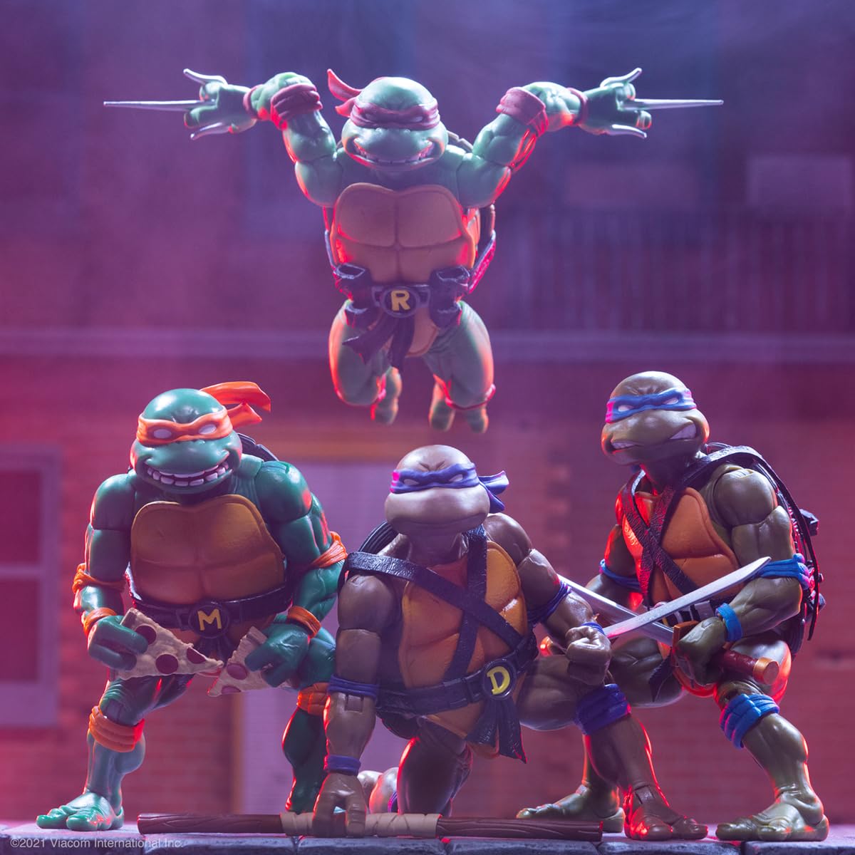 Super7 ULTIMATES! Raphael TMNT 7-Inch Action Figure with Accessories