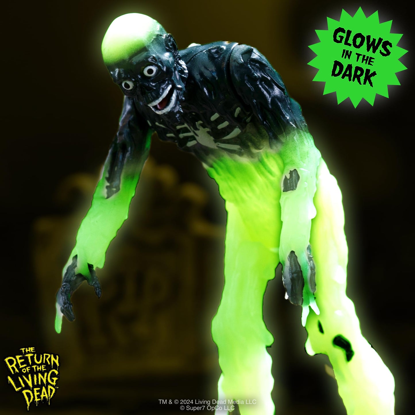 Super7 Return of The Living Dead Tarman Monster Glow - 3.75-inch Action Figure | Classic Horror Collectibles