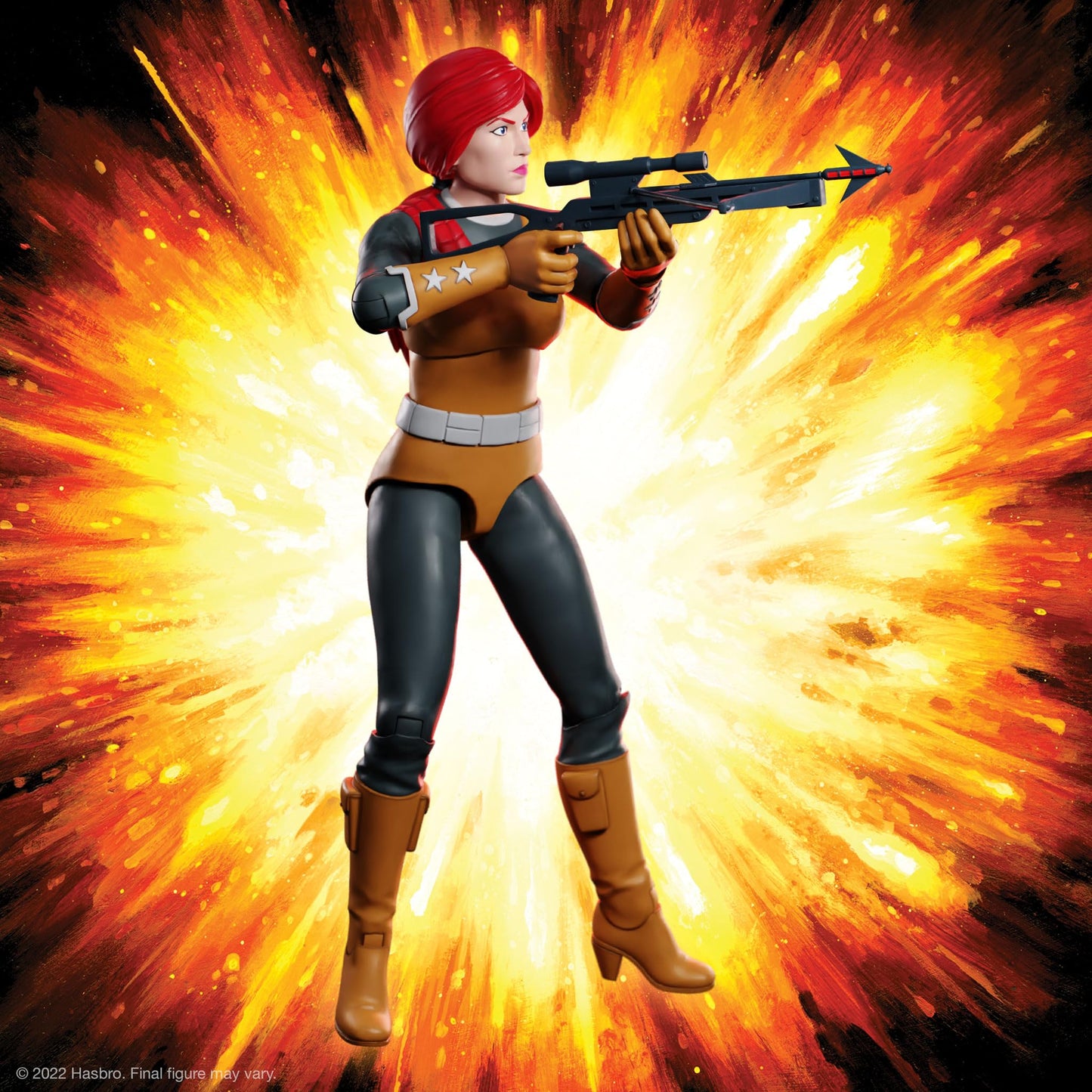 Super7 ULTIMATES! Scarlett – 7-inch G.I. Joe Action Figure with Accessories