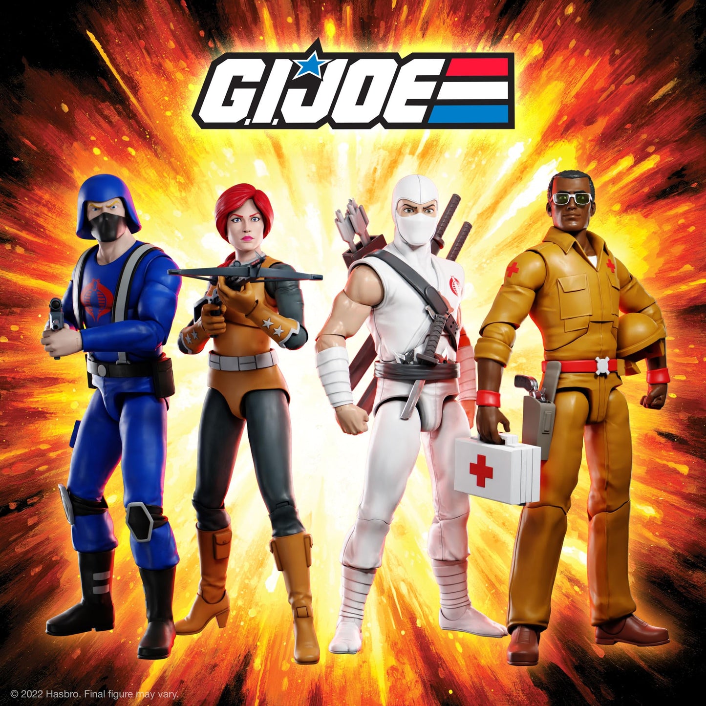 Super7 ULTIMATES! Scarlett – 7-inch G.I. Joe Action Figure with Accessories