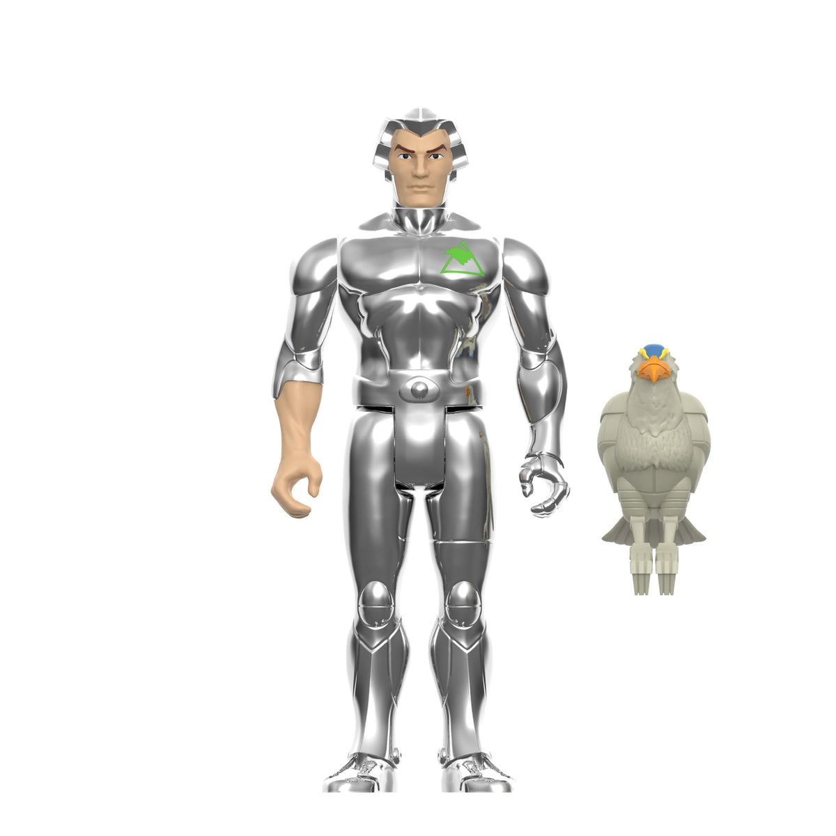 Super7 SilverHawks Quicksilver ReAction Figure – 3.75-Inch with Tally-Hawk Accessory
