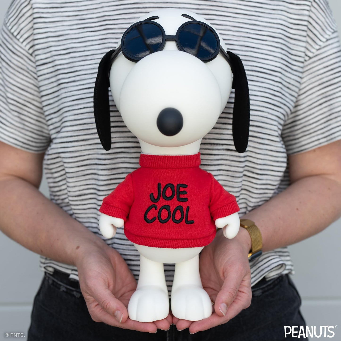 Super7 Supersize Snoopy Joe Cool – 12in Peanuts Action Figure with Removable Sweater