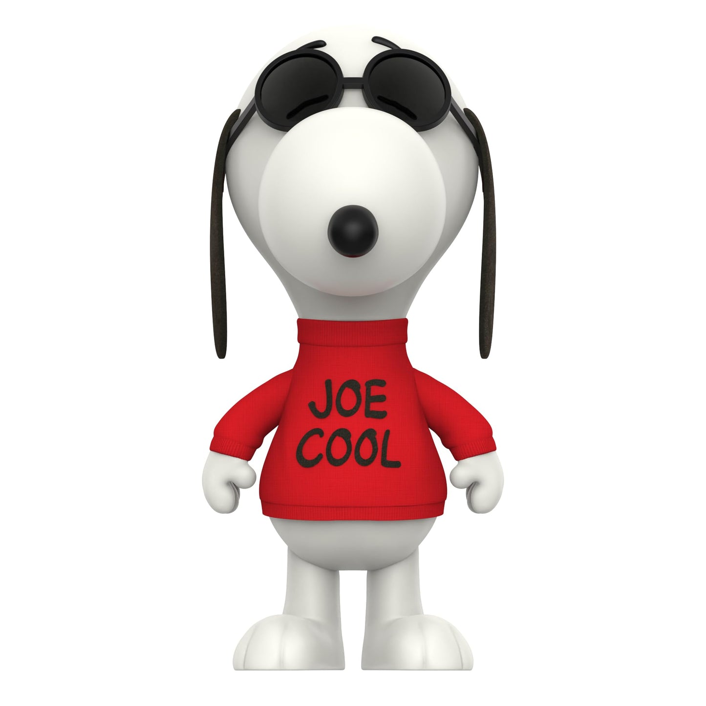 Super7 Supersize Snoopy Joe Cool – 12in Peanuts Action Figure with Removable Sweater