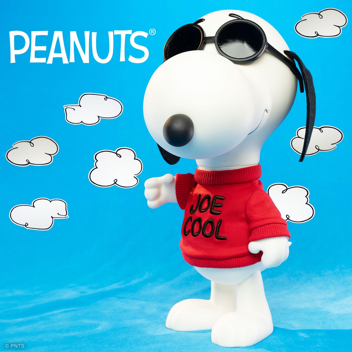 Super7 Supersize Snoopy Joe Cool – 12in Peanuts Action Figure with Removable Sweater