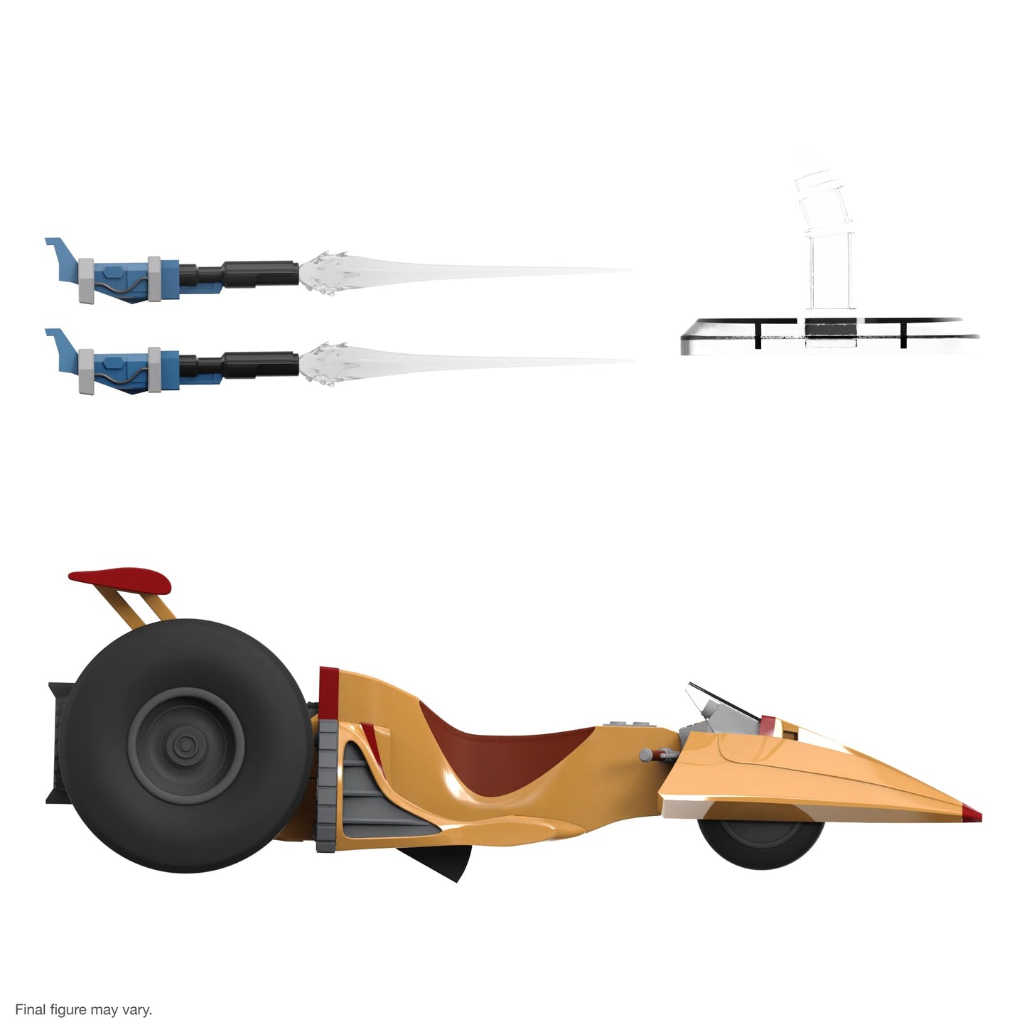 Super7 Space Racer 7-inch SilverHawks ULTIMATES! Action Figure + Accessories