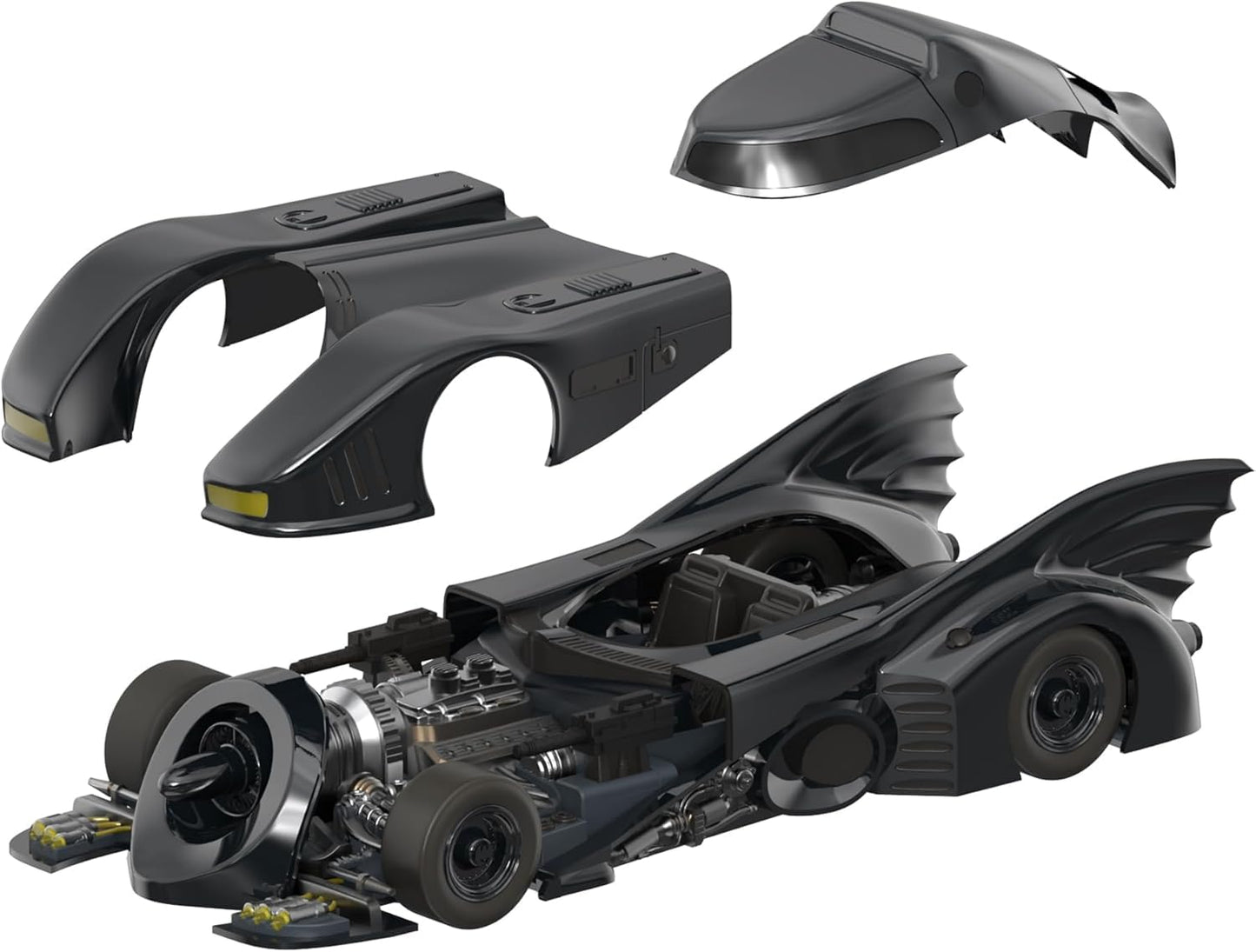 Super7 Super Cyborg Batman Batmobile 1989 - 13-Inch Movie-Accurate Collectible Vehicle