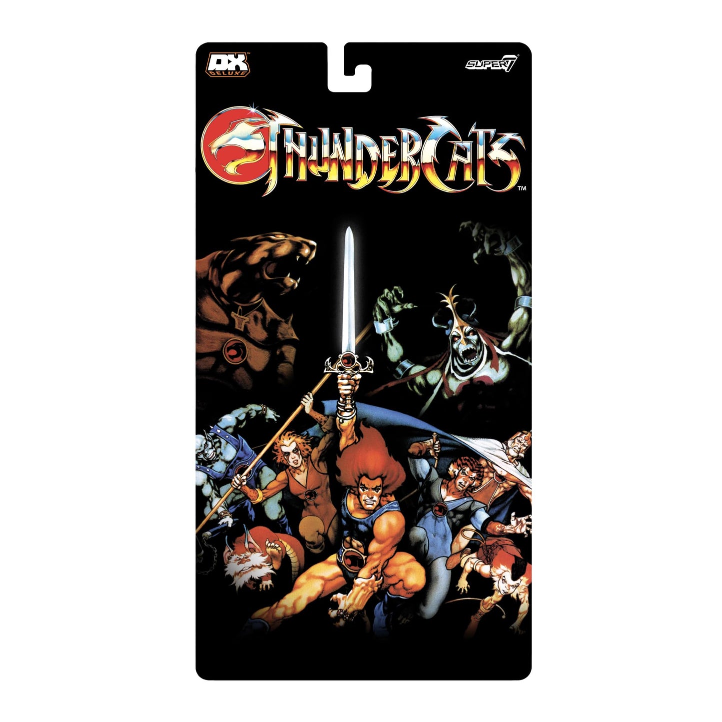 Super7 Deluxe Lion-O – 7-inch Thundercats Action Figure with Sword of Omens & Claw Shield