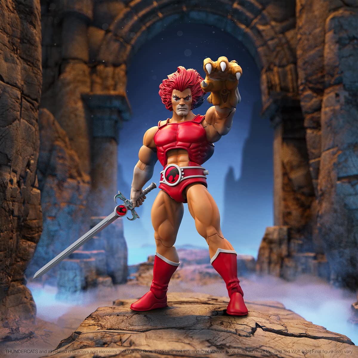 Super7 ULTIMATES! Lion-O (Mirror) 7-inch Thundercats Action Figure with Accessories