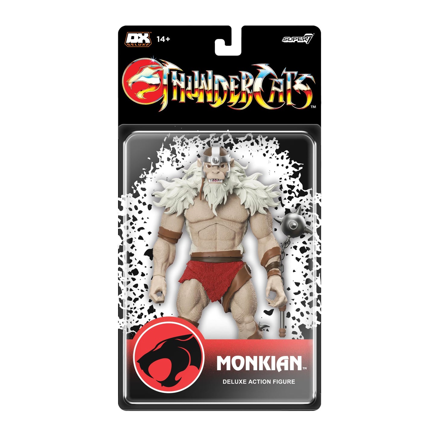 Super7 Deluxe Thundercats Monkian – 7\" Action Figure with Flail