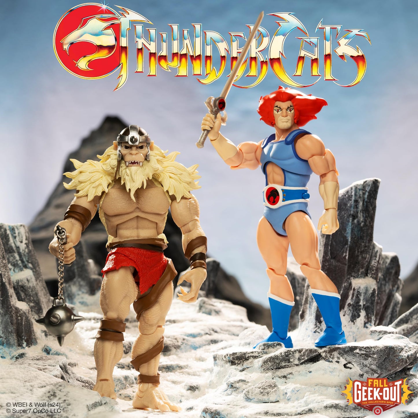 Super7 Deluxe Thundercats Monkian – 7\" Action Figure with Flail