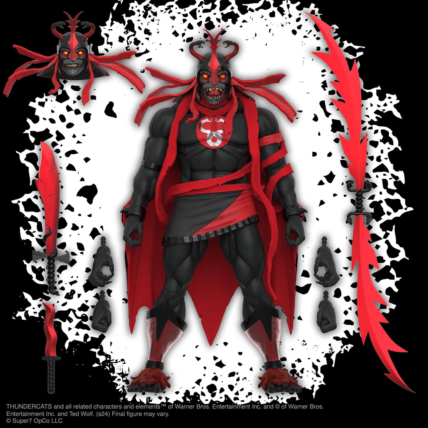 Super7 ULTIMATES! Mumm-Ra The Ever Living 7-Inch Thundercats Action Figure with Accessories